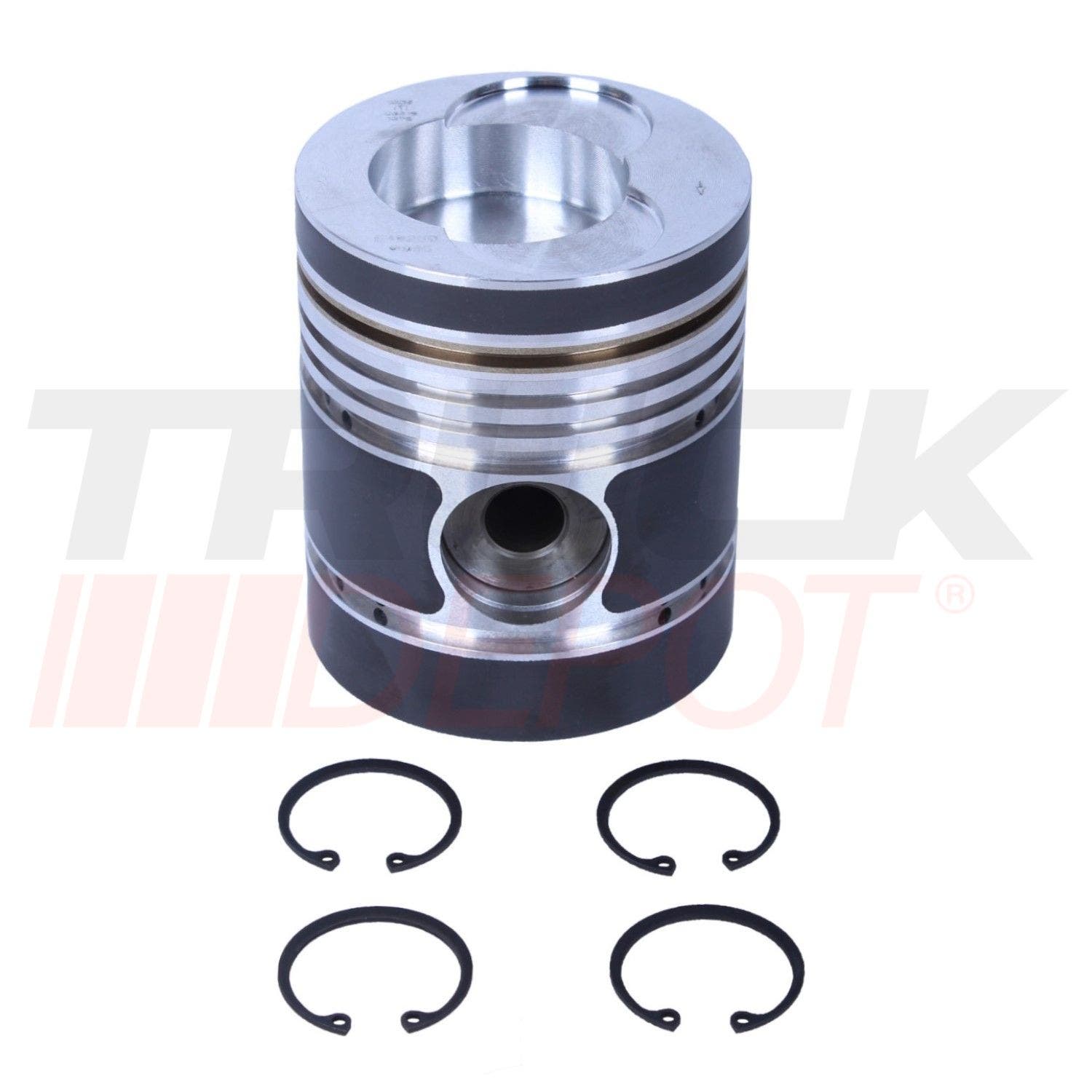 Pistón Mahle Std. OM352 A 5 ranura con turbo