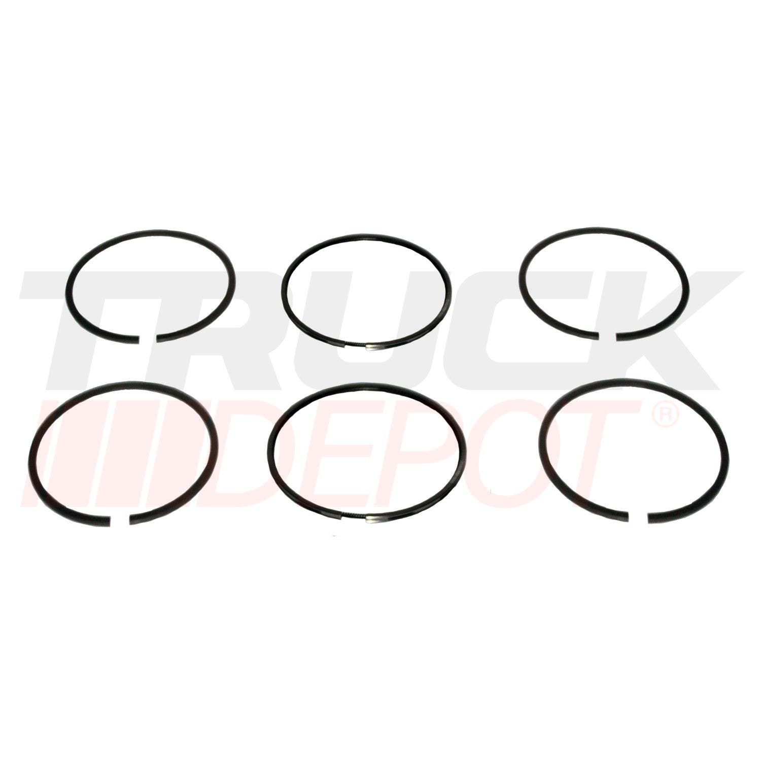 Anillos de motor 366 de 3 ranuras 2 cyl
