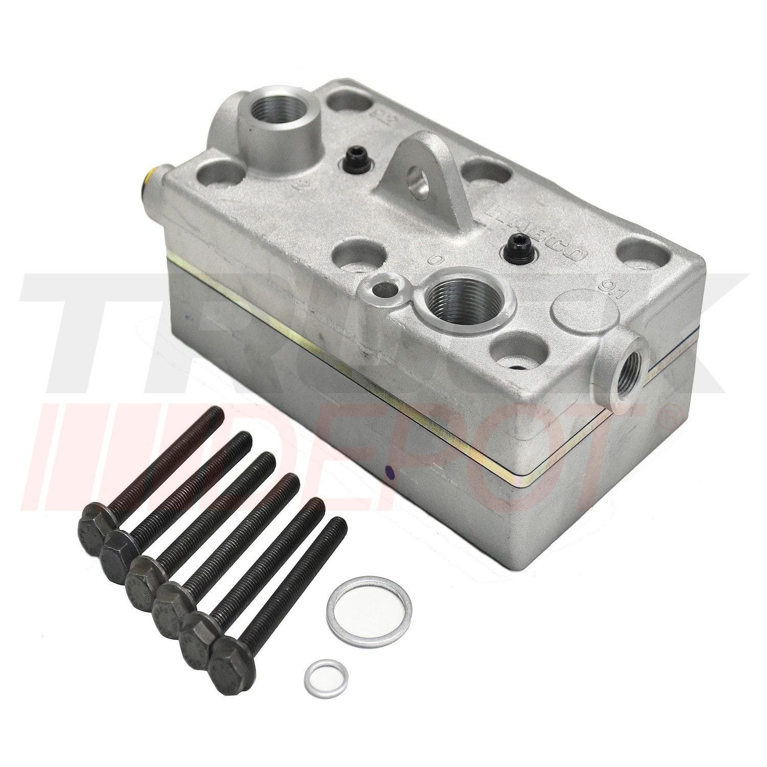 Culata para compresor doble Wabco