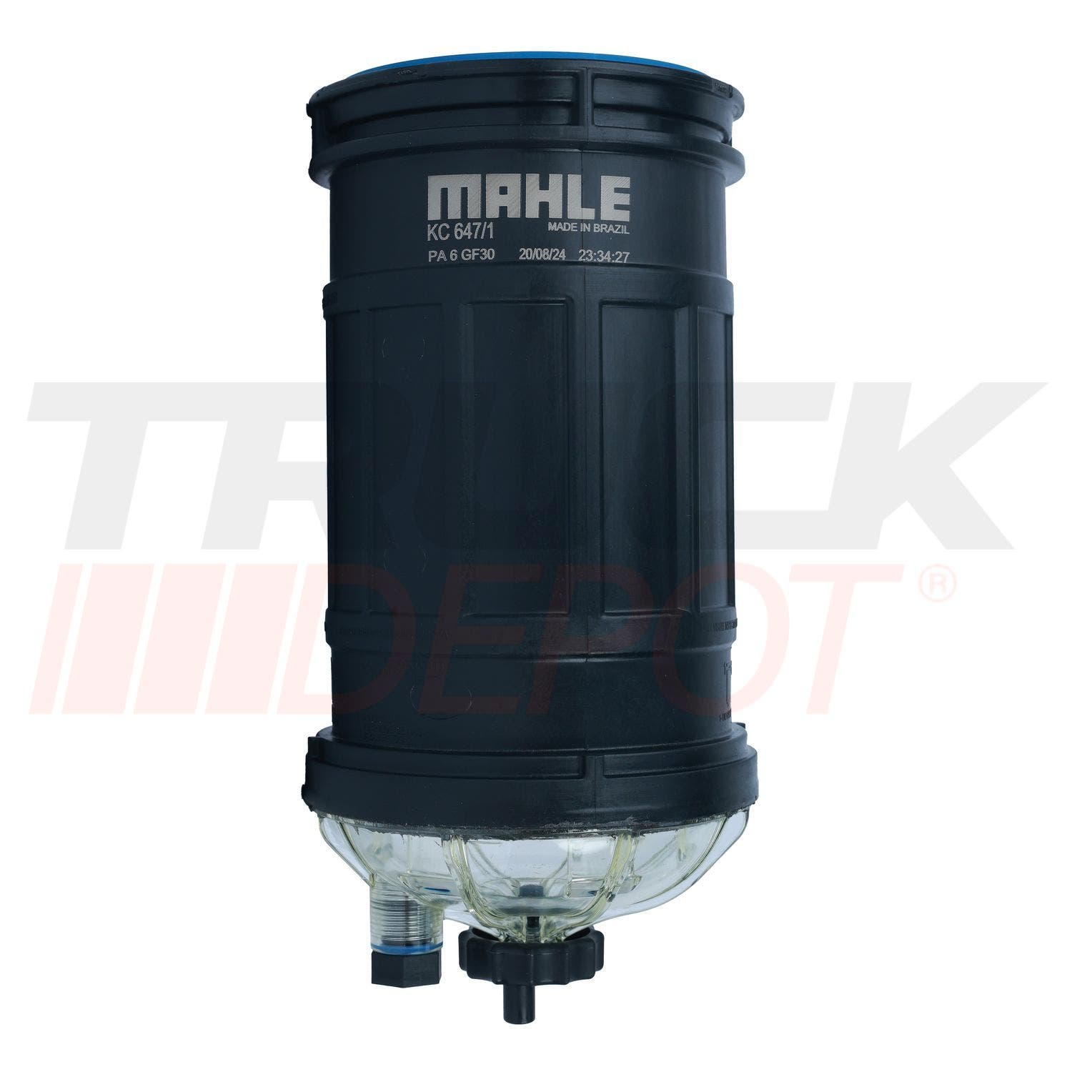 Filtro de diesel motor 457 OM400 KC125/1 con copa de vidrio Blindagua