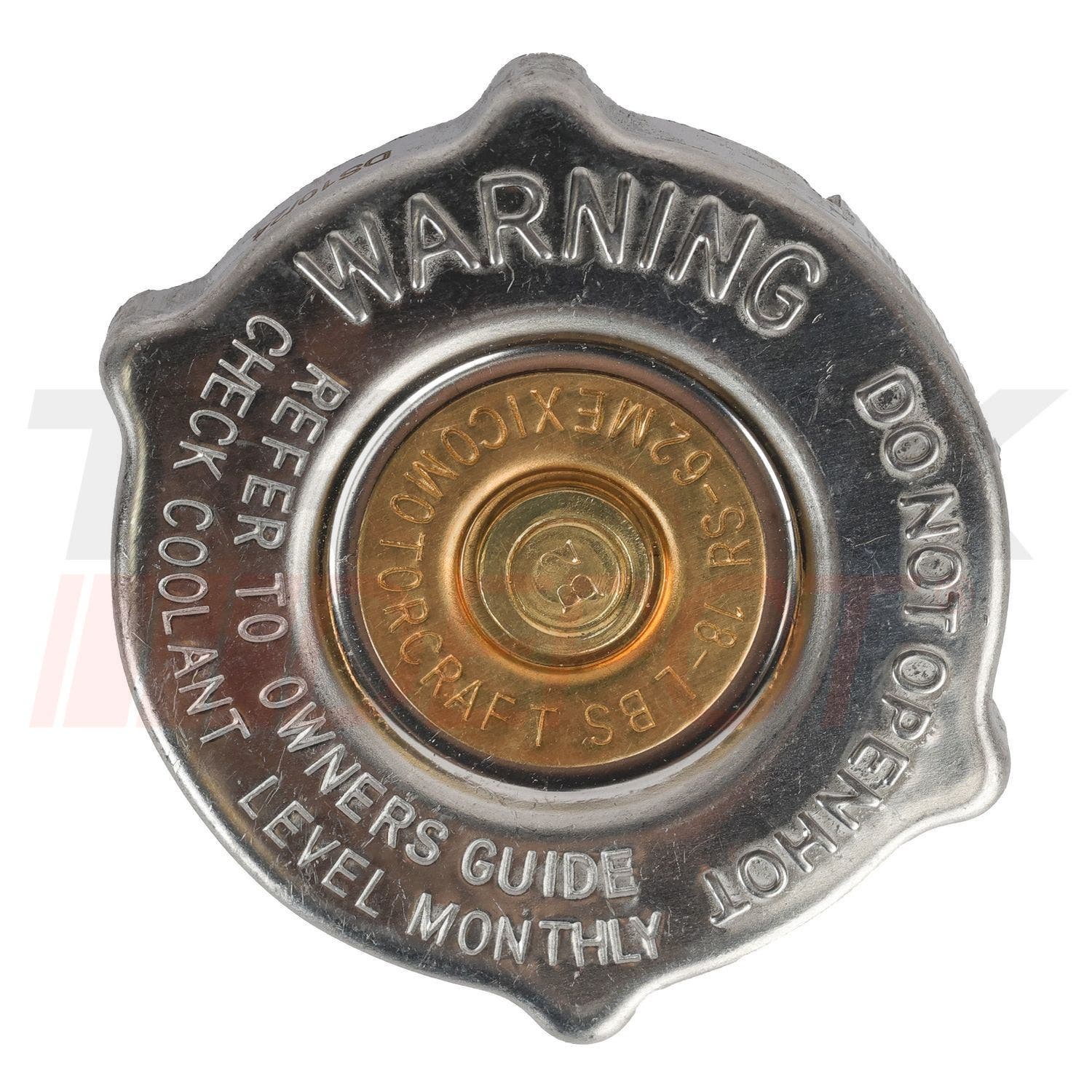 Tapón de radiador cuadrado camión 1117/1319 10 libras