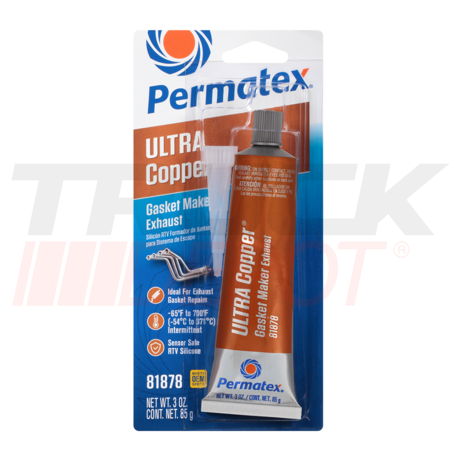 Ultra Copper Gasket Maker caja 12 unidades