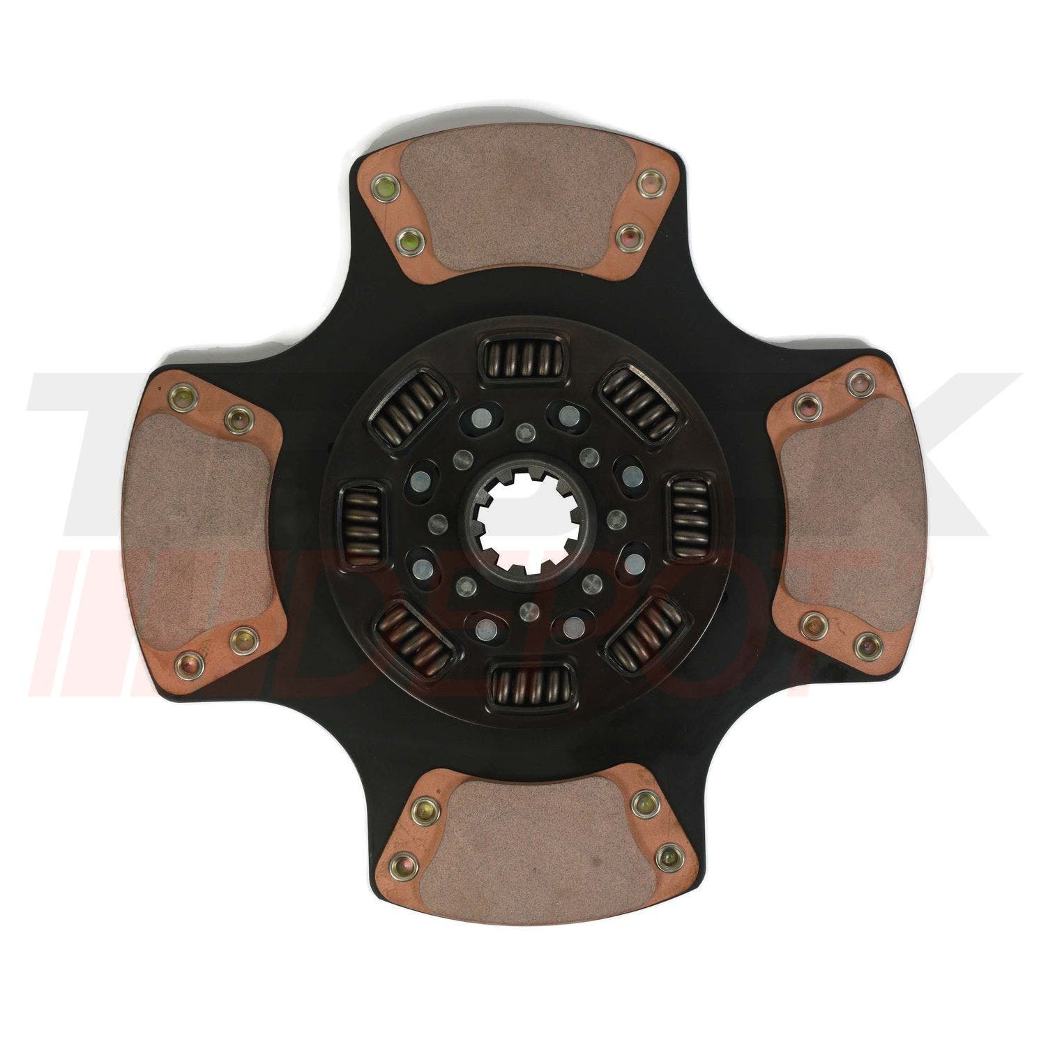 Disco de clutch 14 x 1 3/4 alto-pastilla, resorte