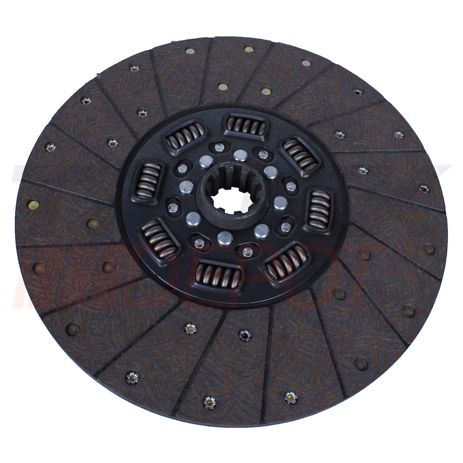 Disco de clutch 14 x 1 3/4 bajo-fibra, resorte