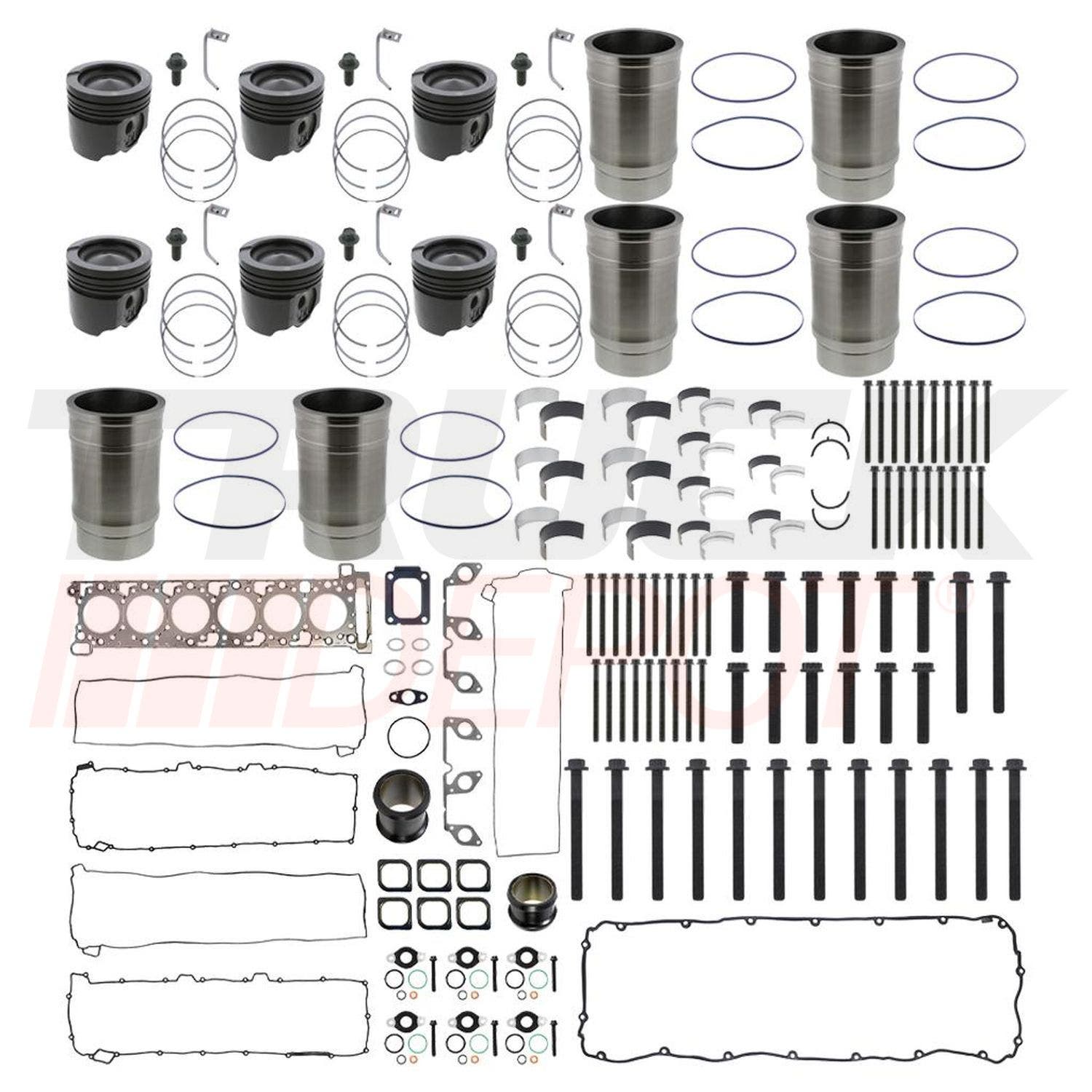 Kit de overhaul de motor Detroit DD15 EPA07