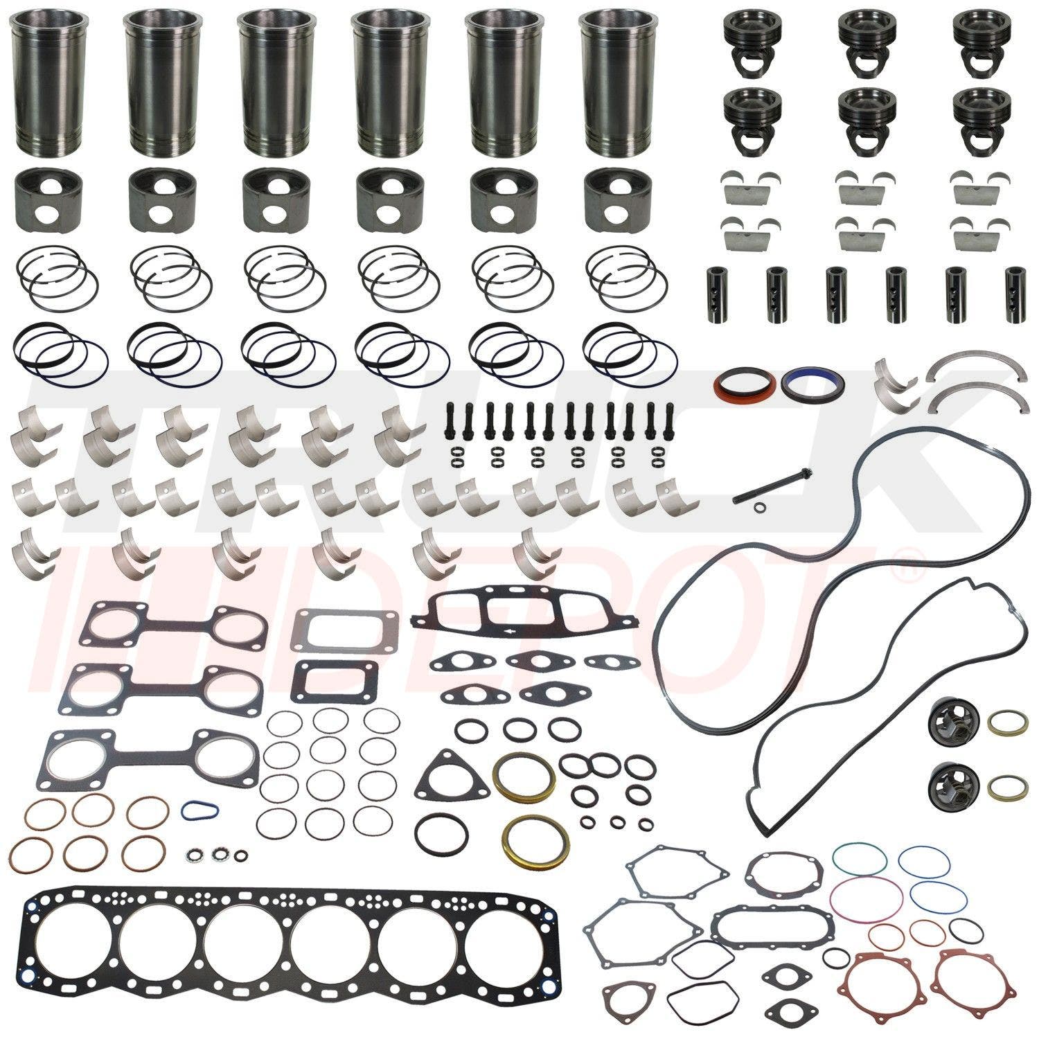 Kit de motor Detroit S60 DDEC 3, 1.1 /12.7  FP-Diesel