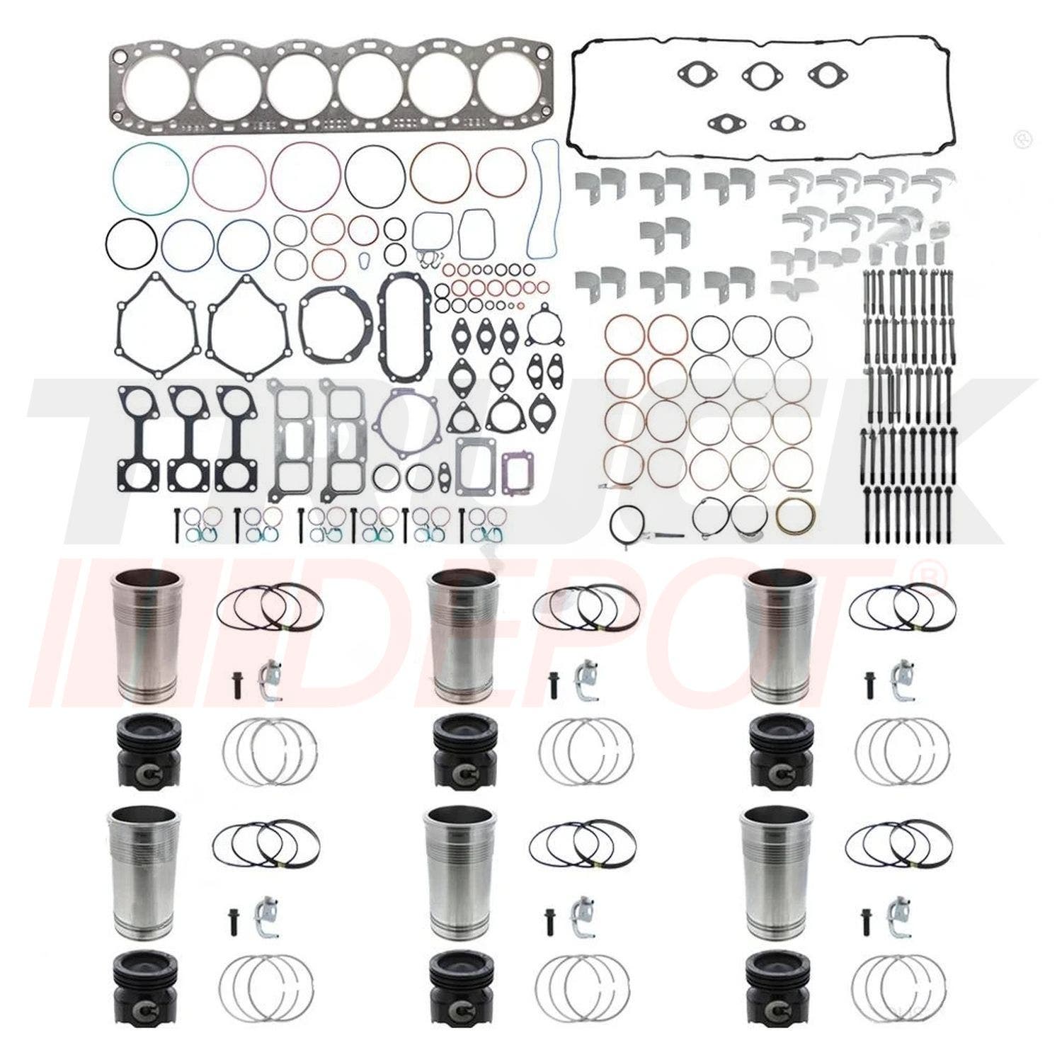 Kit de overhaul de motor Detroit