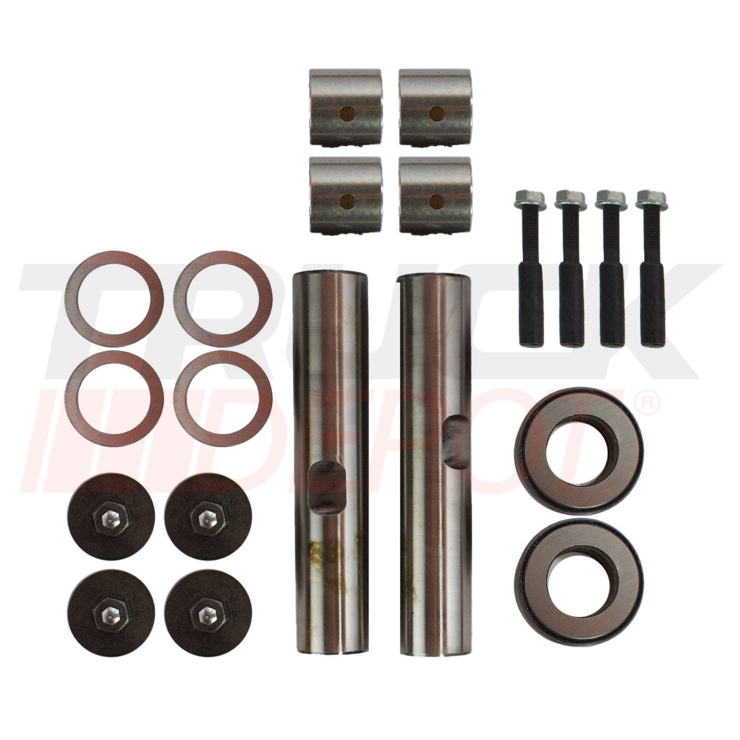 Juego de kin pin para Freightliner Century de 2 cuñas