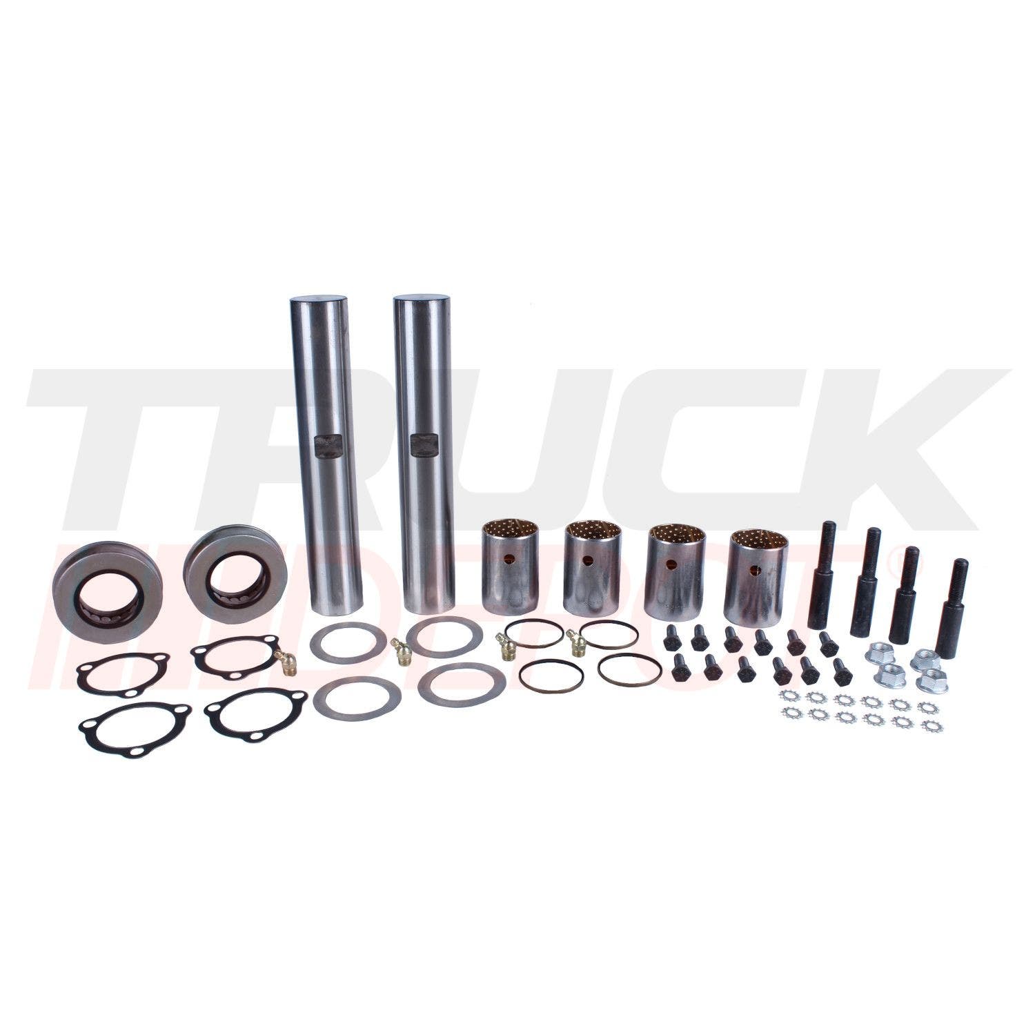 Juego de kin pin Freightliner de 45 mm espesor x 10 3/8 largo