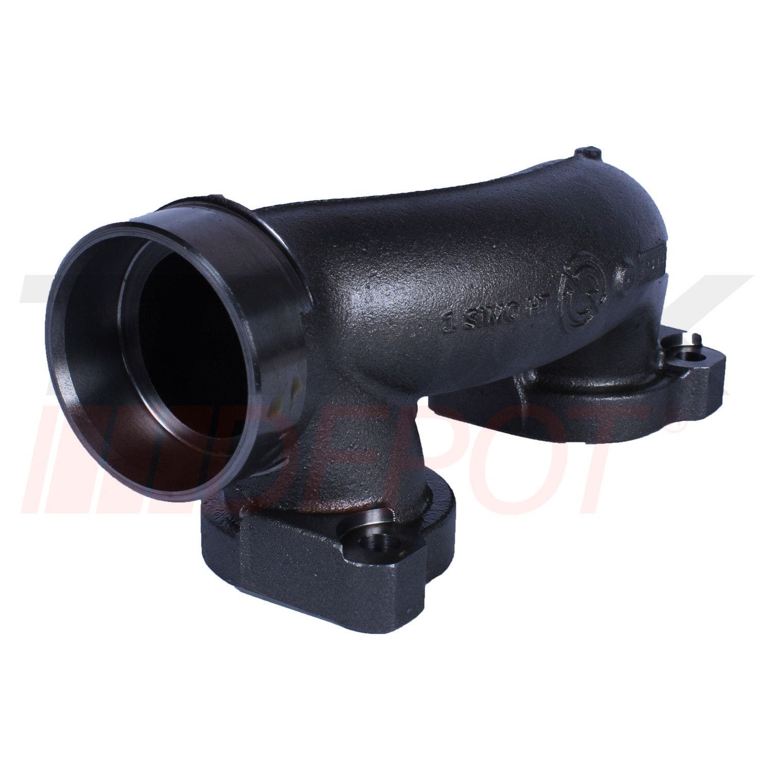 Manifold de escape de motor Detroit 14 litros parte frontal