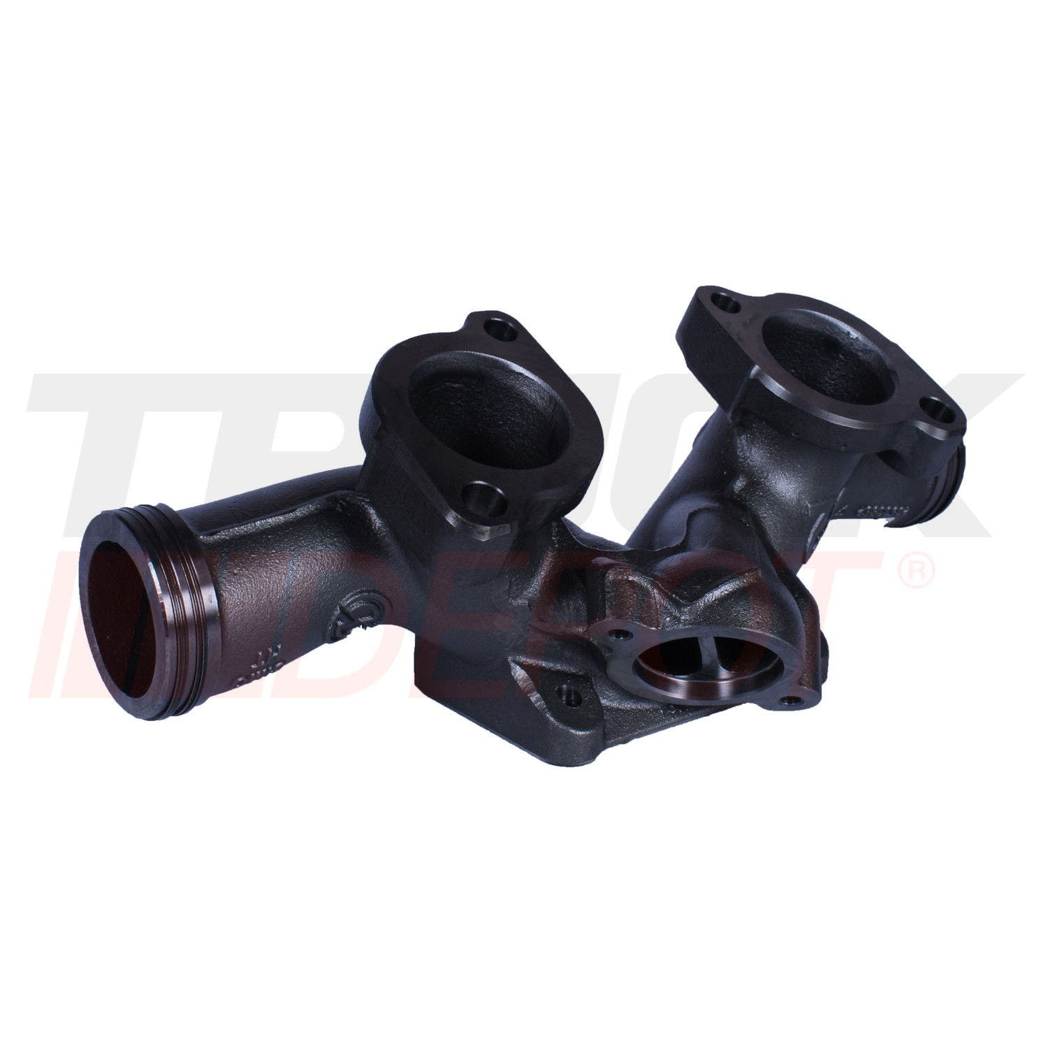 Manifold de escape motor Detroit 14 litros parte central