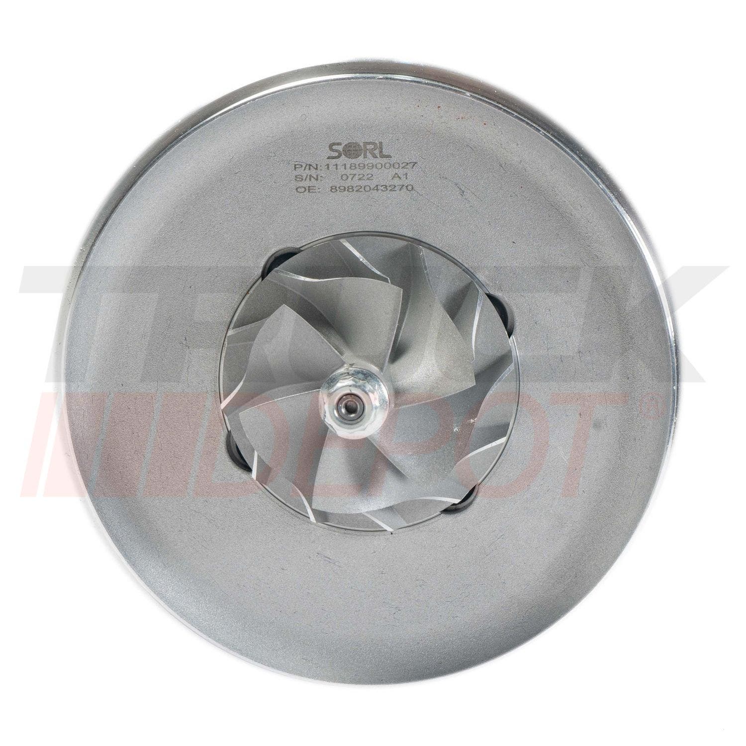 Centro de turbo de Isuzu D-Max 3.0 Crdi