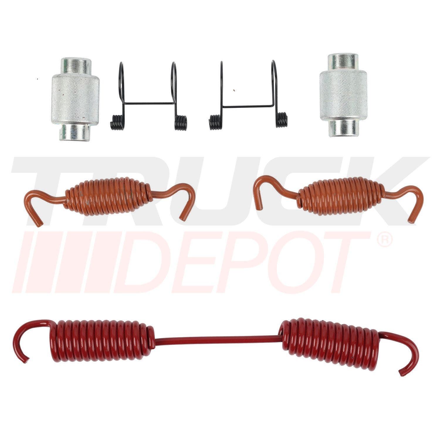 Kit de rodos y seguro zapata 4709/4726 resorte grueso pequeño