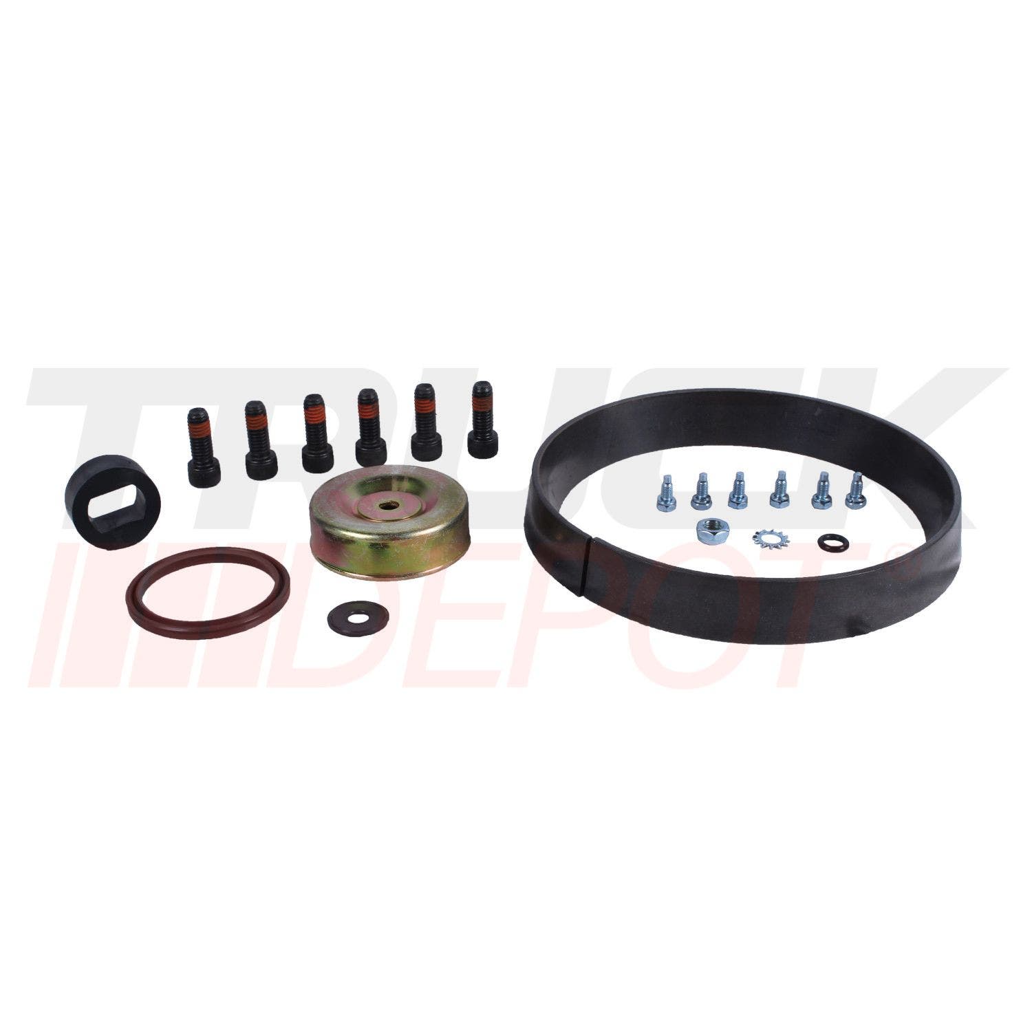 Kit de fan clutch con fibra cónica y sellos Kys aire atrás