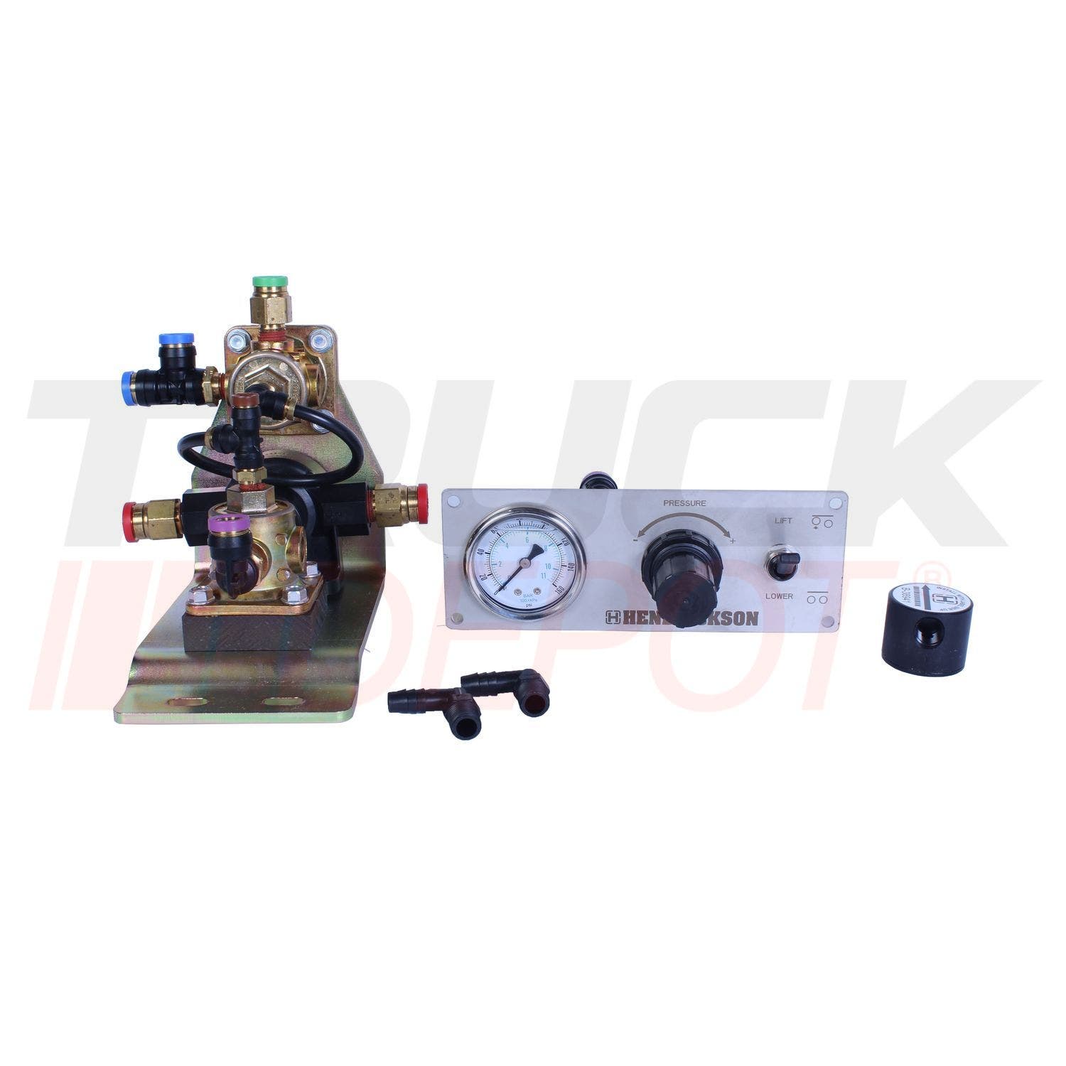 Panel de control para eje retractil Hino 500 / suspension Hendrickson