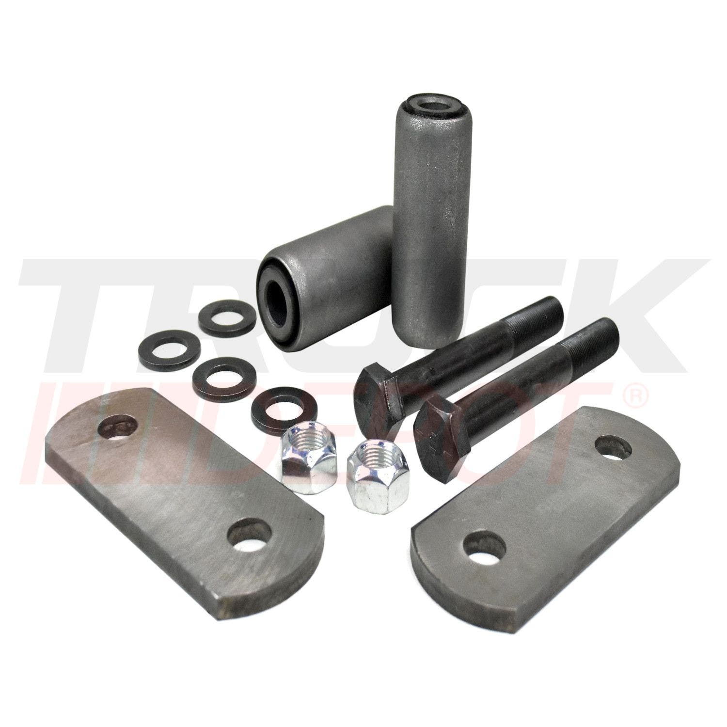 Kit de bujes y tornillos para suspensión delantera International DT466