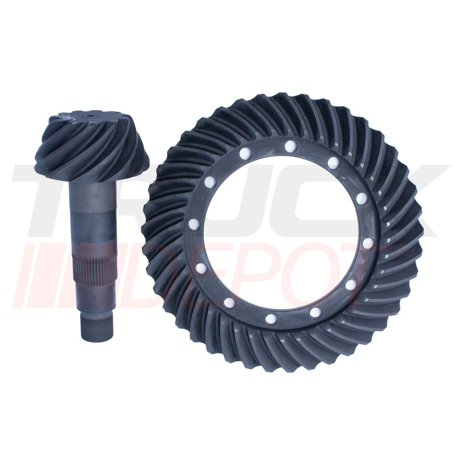 Corona y piñón delantero 3.73 eje Rockwell RT140/145