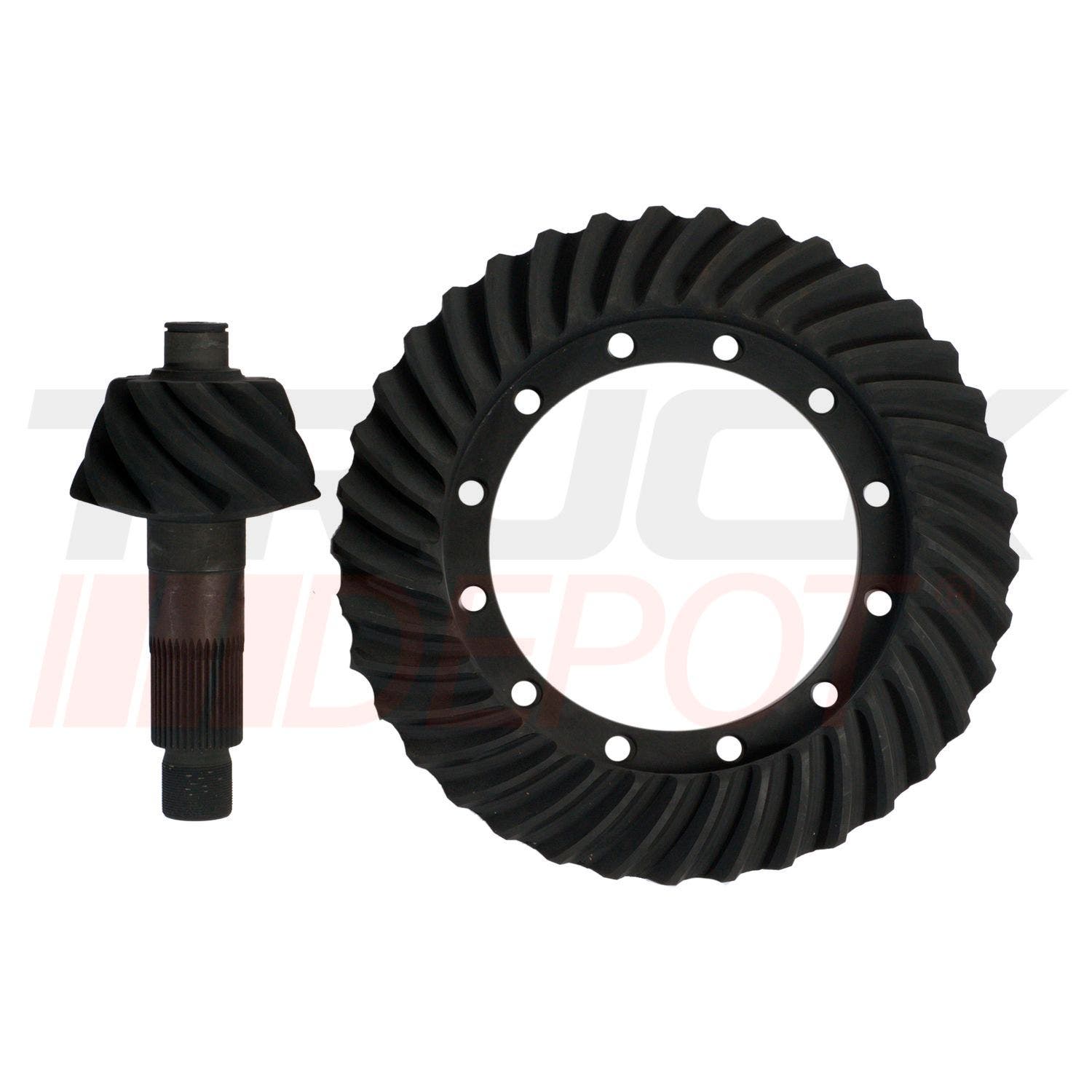 Corona y piñón trasero 4.11 Rockwell RT140/145