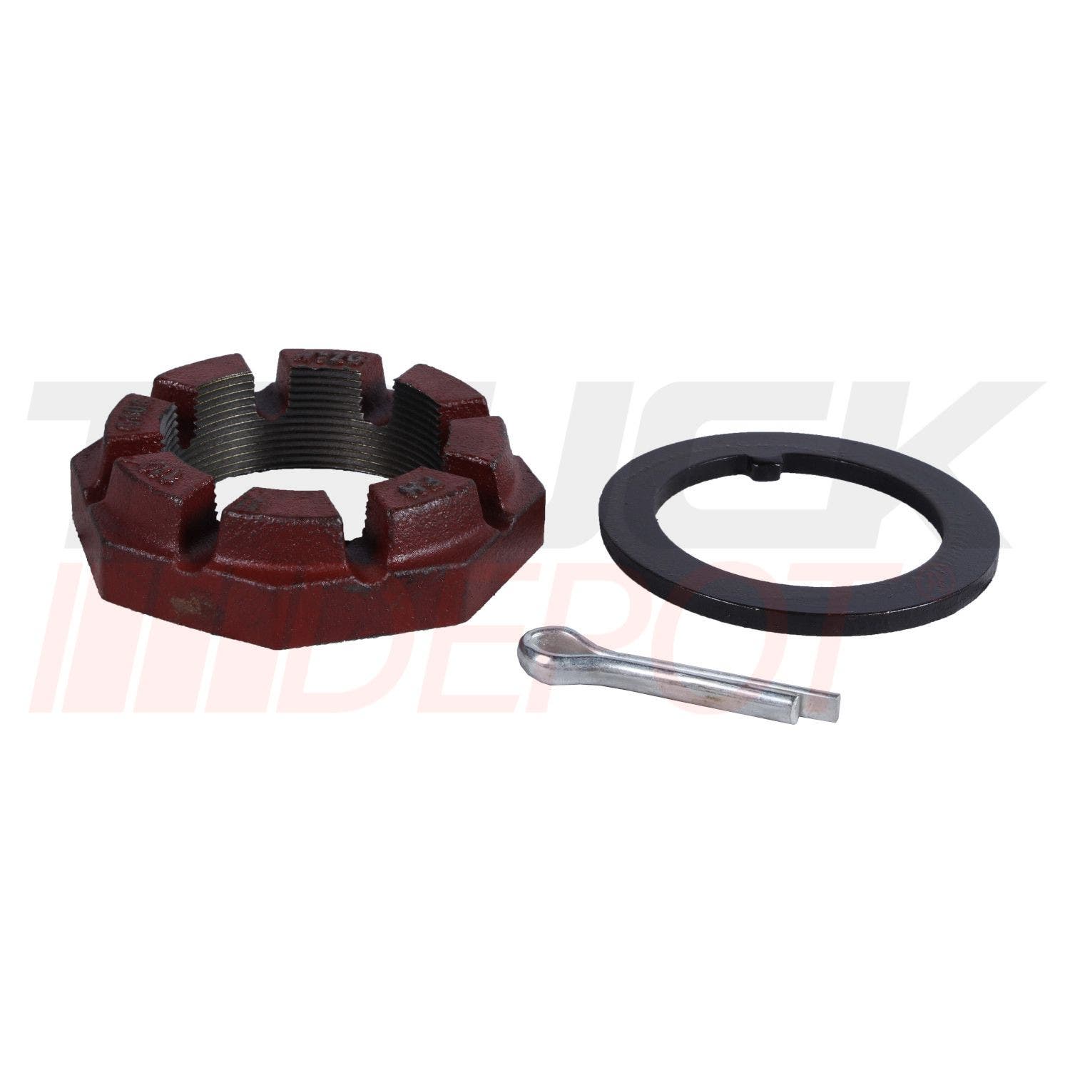 Kit de tuerca y seguros para eje de 71.5 - 3/4" Fuhe