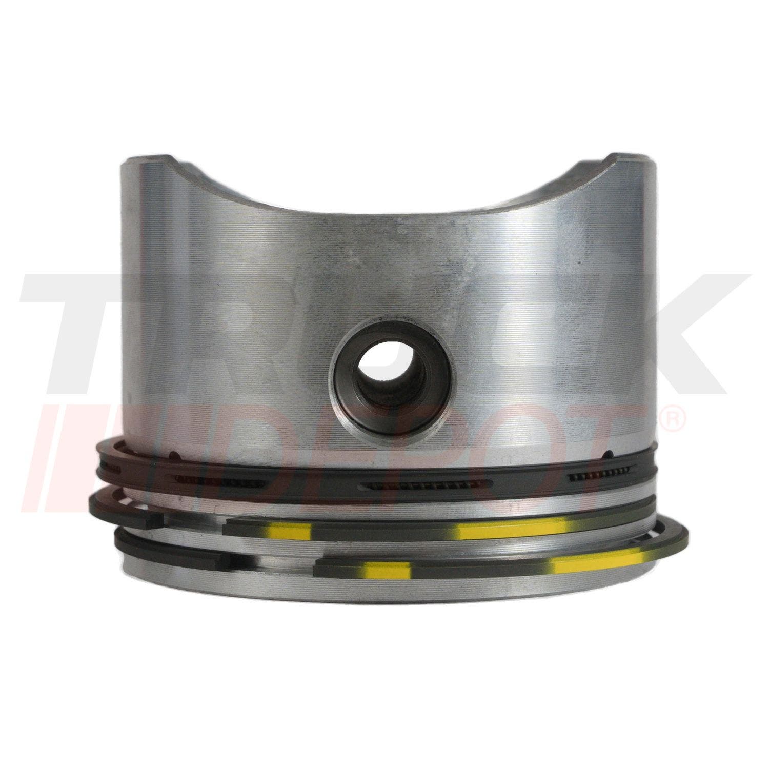 Pistón con anillos de compresor de aire motor Cummins 75 mm