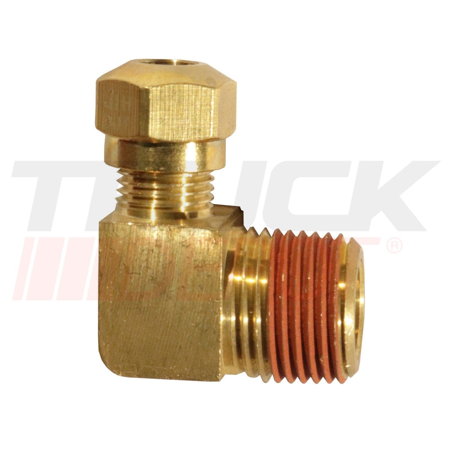 Codos de 3/8 x 3/8 bronce