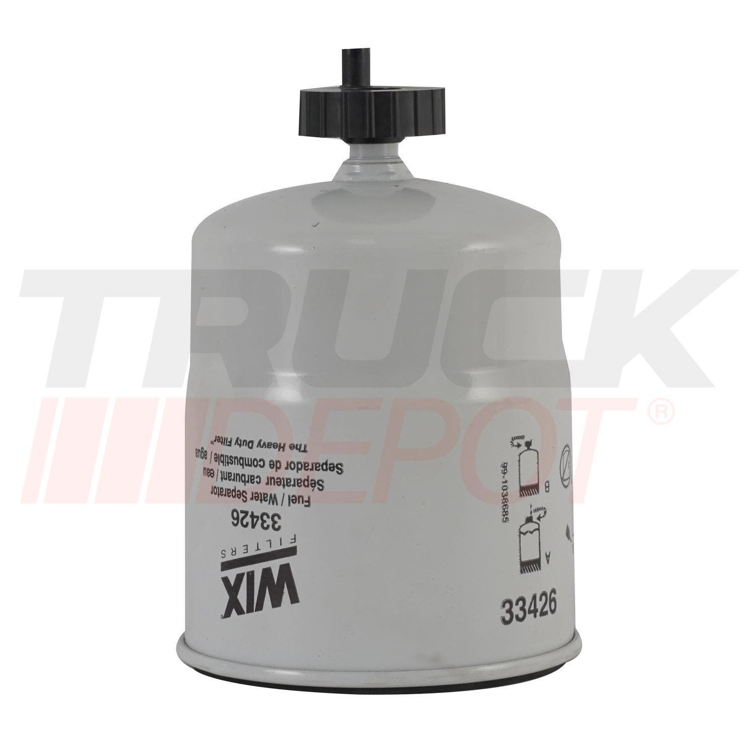 Filtro separador de combustible motor International DT466