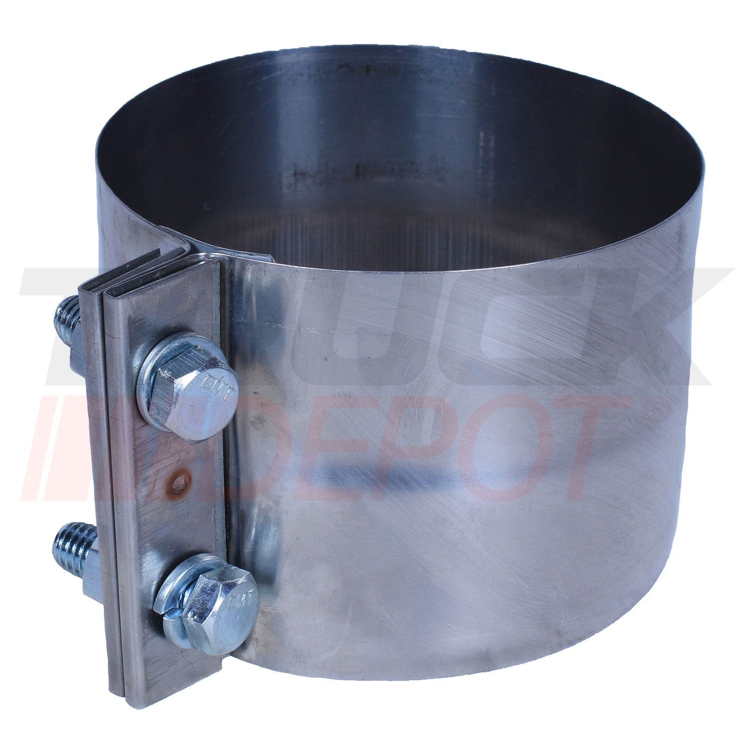 Abrazadera de cincho preformada cromada de 5"