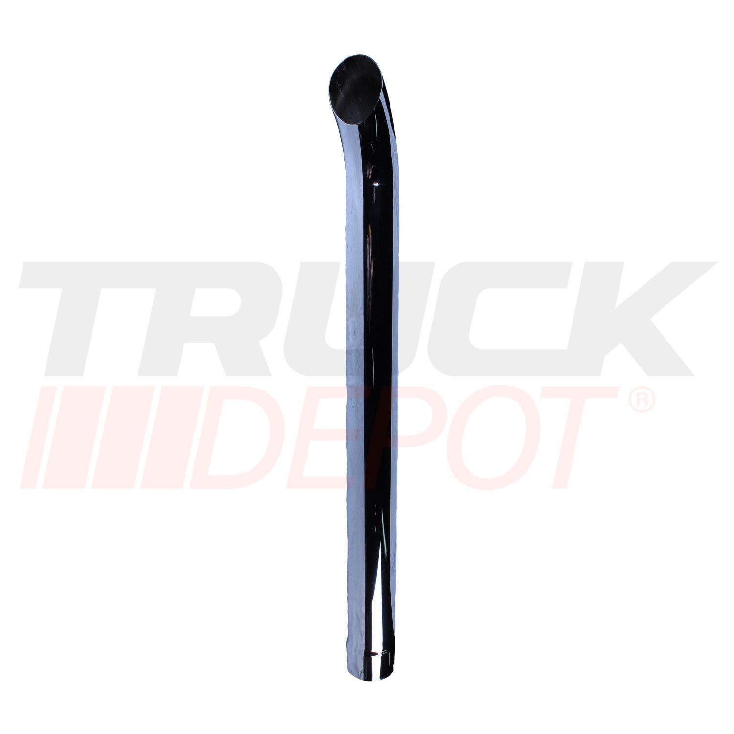 Cola de escape de 5" cromada con charra