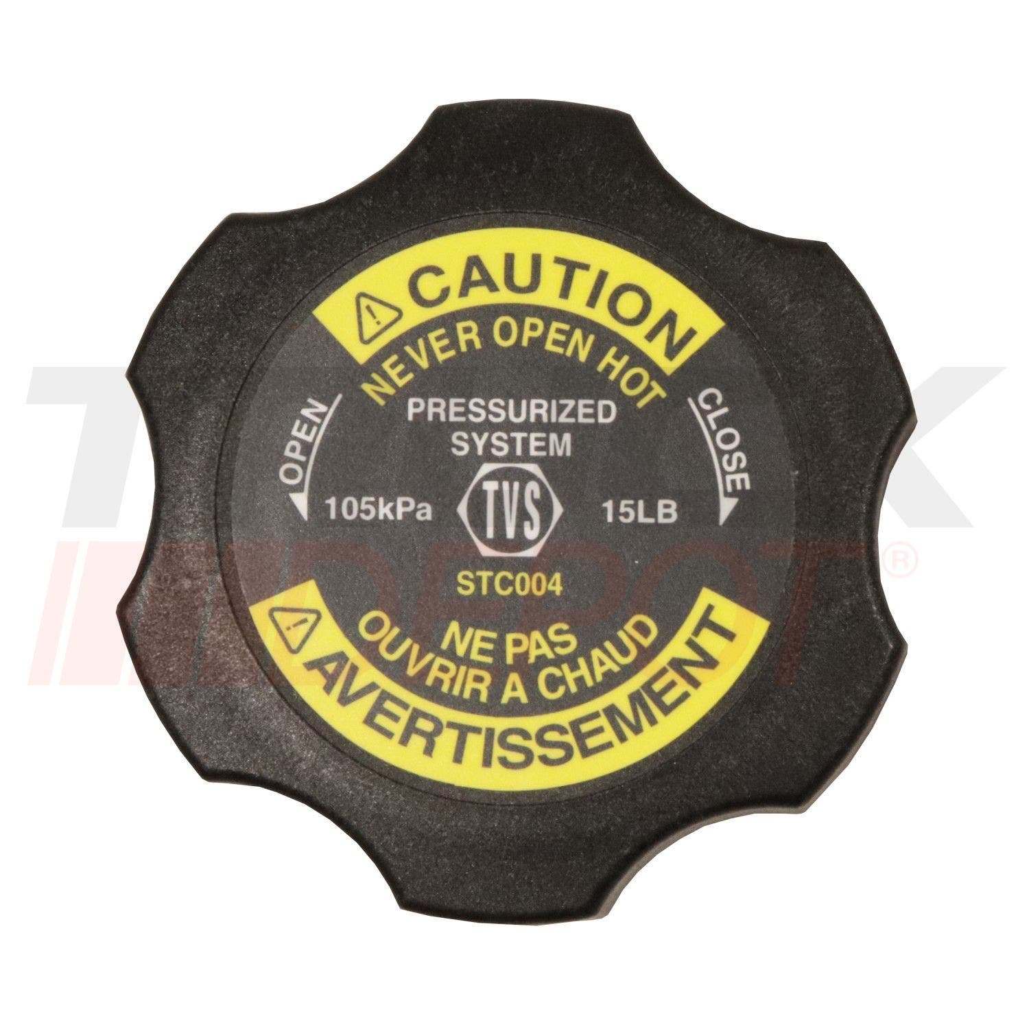 Tapon de deposito de radiador