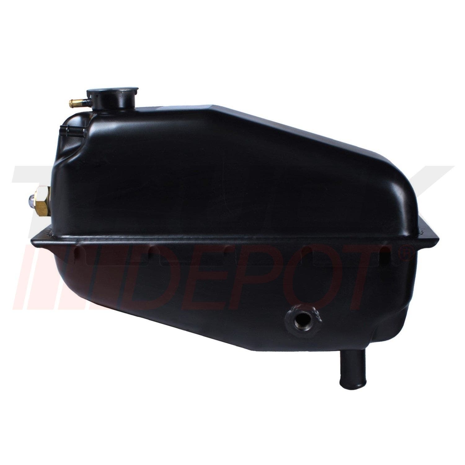 Tanque auxiliar de agua Freightliner FLD metal con vidrio visor