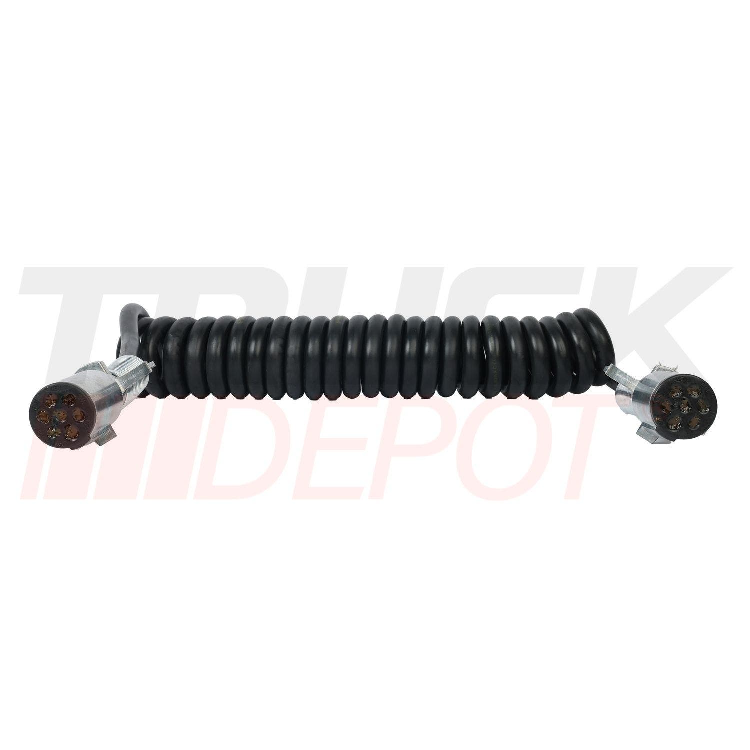 Cable 7 lineas con conectores Phillips NON-ABS PERMACOIL