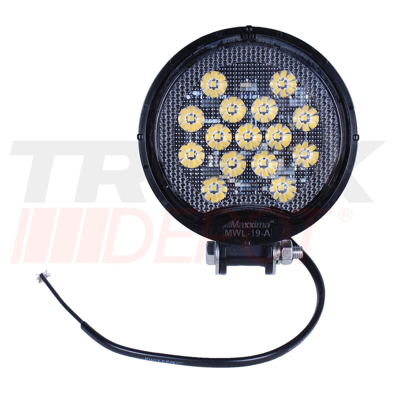 Luz de trabajo redonda 15 LED 500 lumenes 12/24V