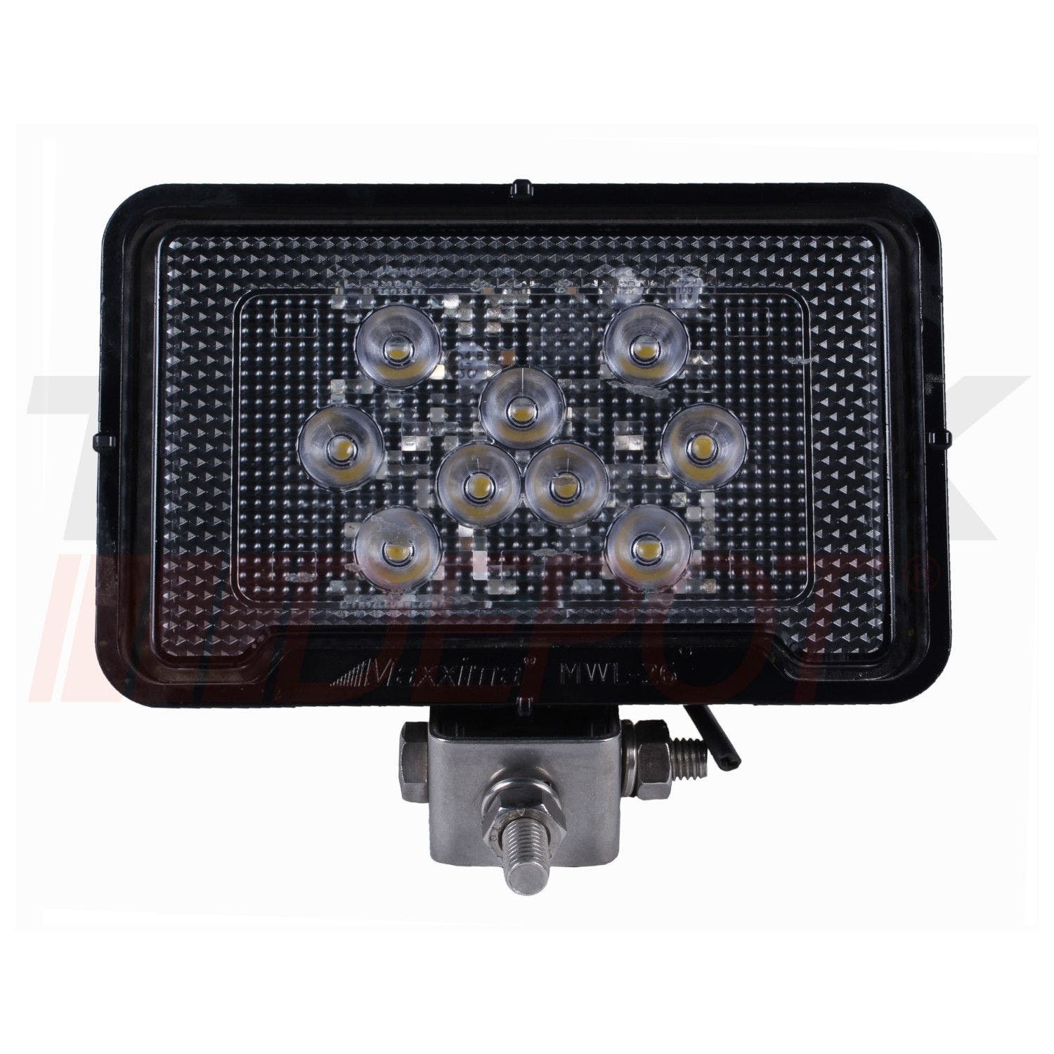 Luz de trabajo rectangular 15 LED 500 lumenes 12/24V