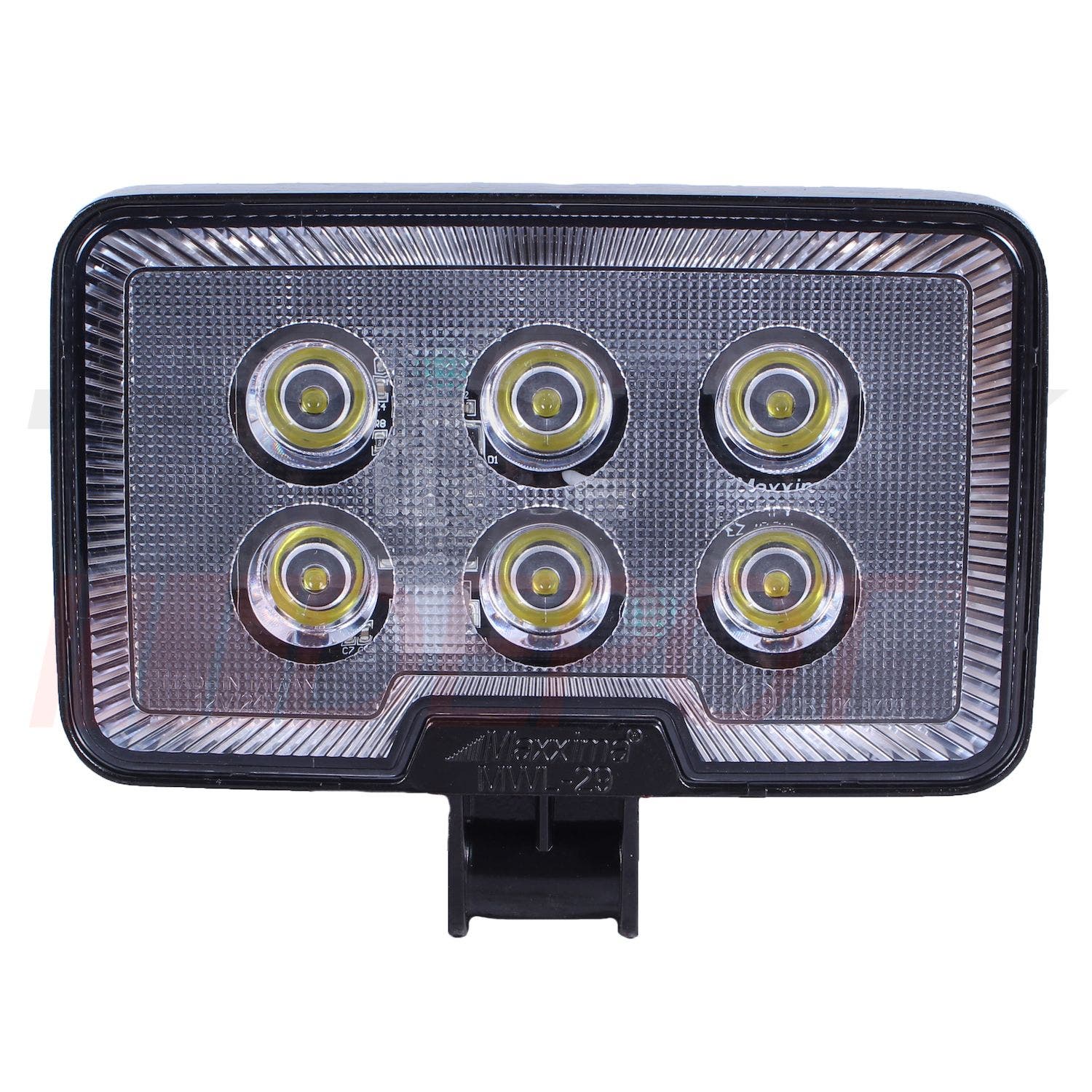 Luz de trabajo rectangular 6 LED 1,200 lumenes 12/24V
