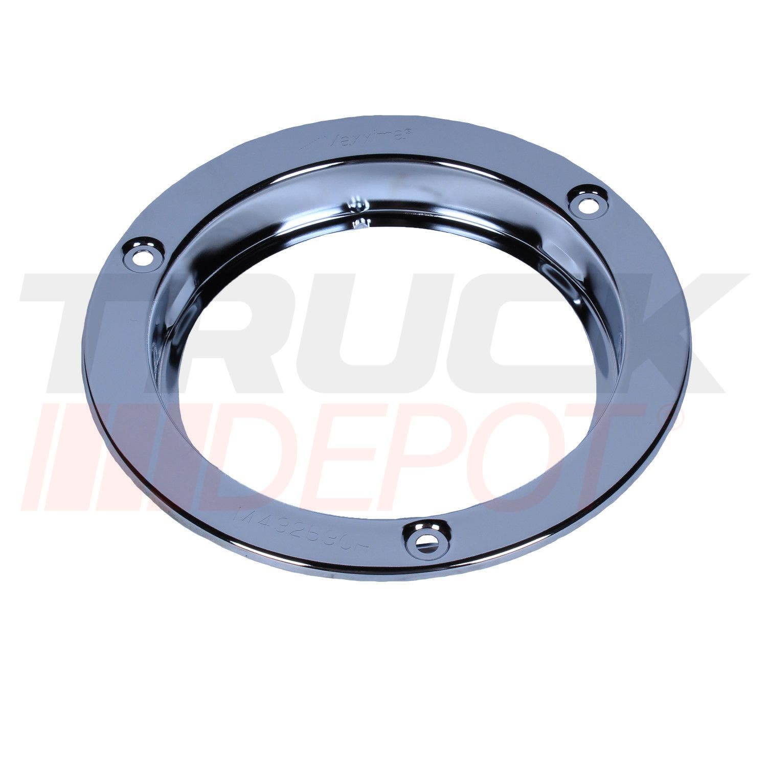 Aro cromado para stop de 4"