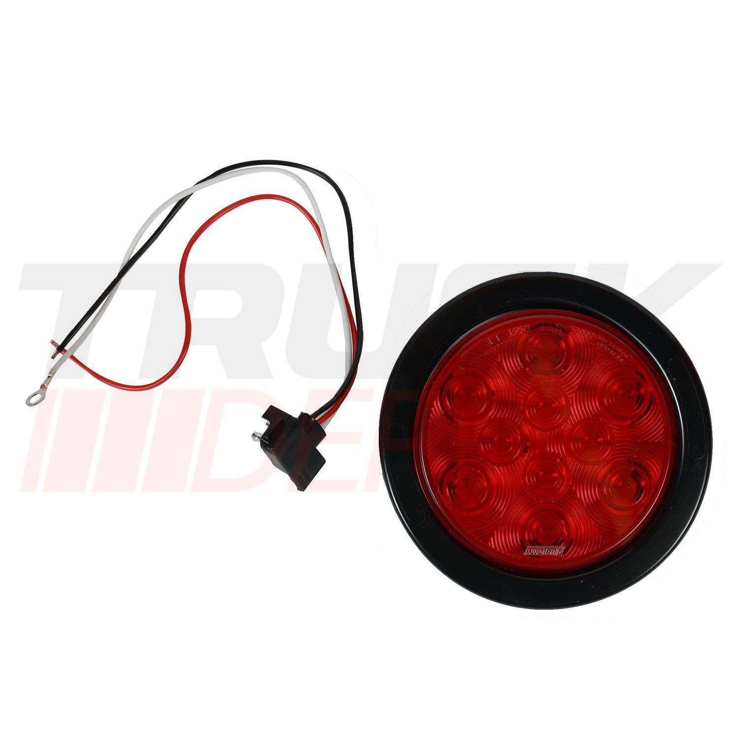 Stop trasero rojo de 4" de 10 LED