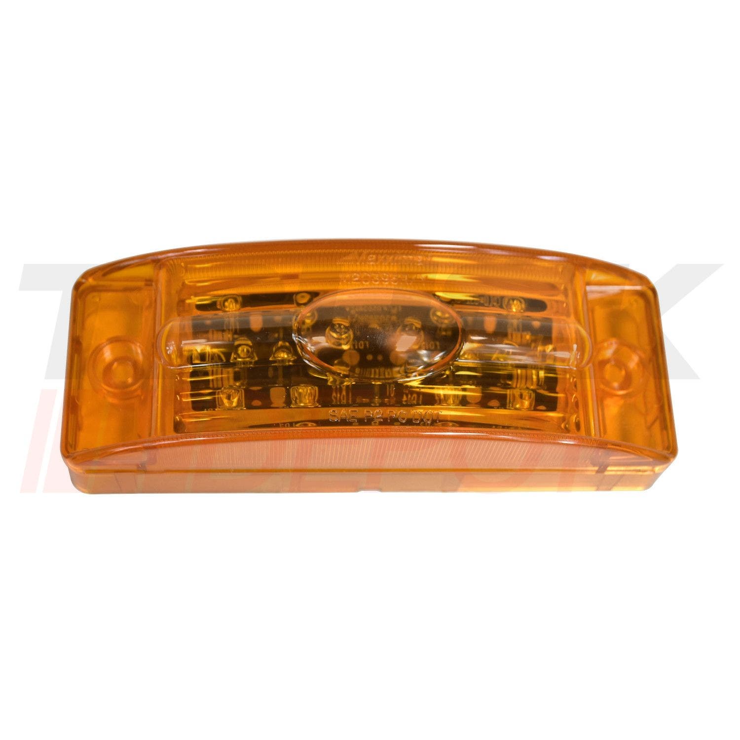 Luz lateral amarilla de 8 LED 5.9 largo