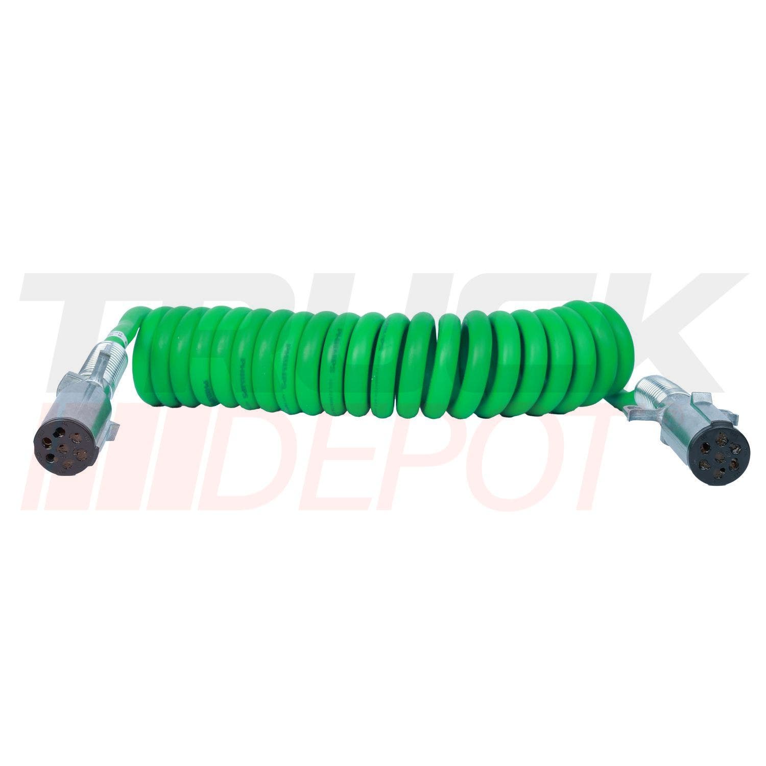 Cable de 7 lineas verde con terminales para frenos ABS Phillips