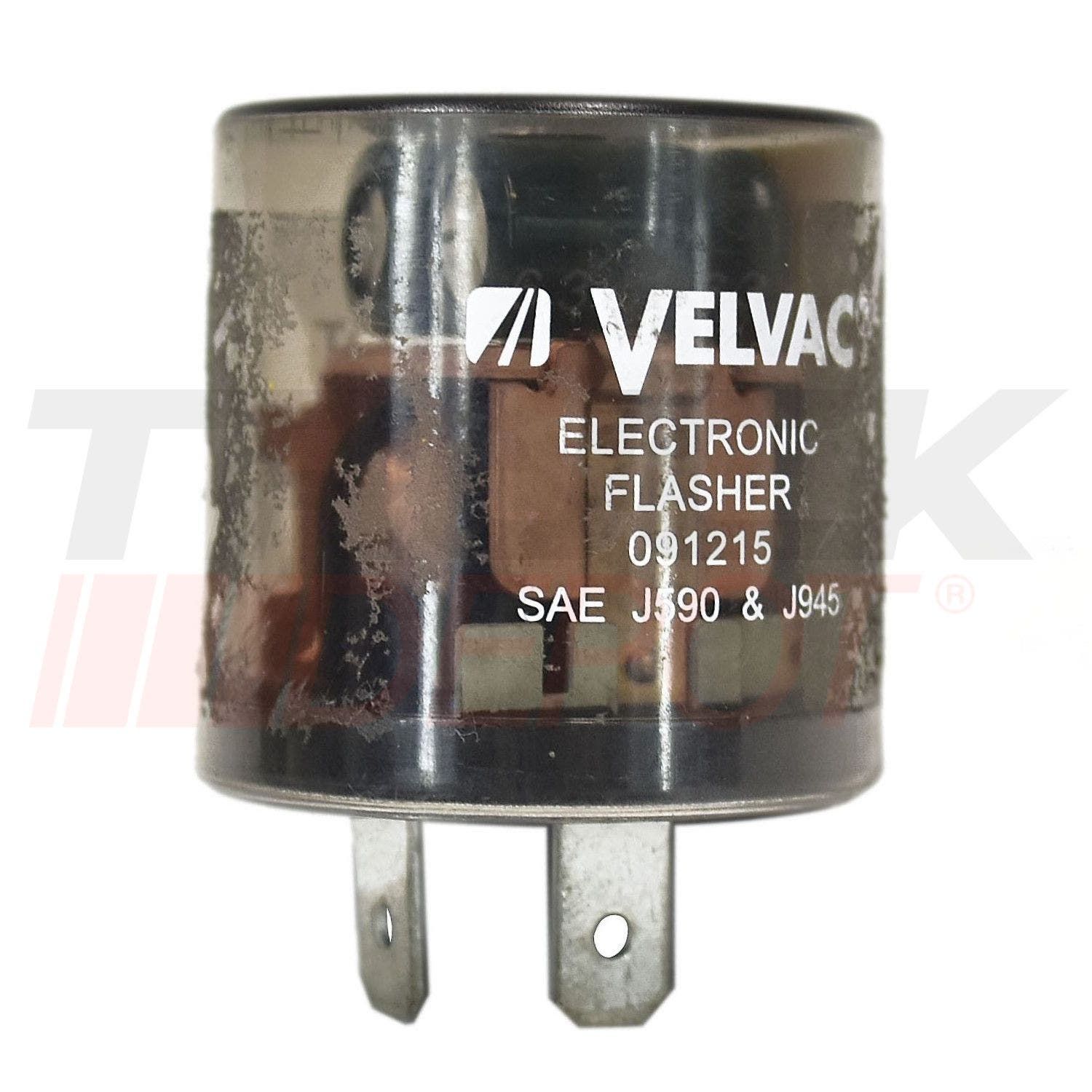 Flash de vias de 2 patas 12V redondo