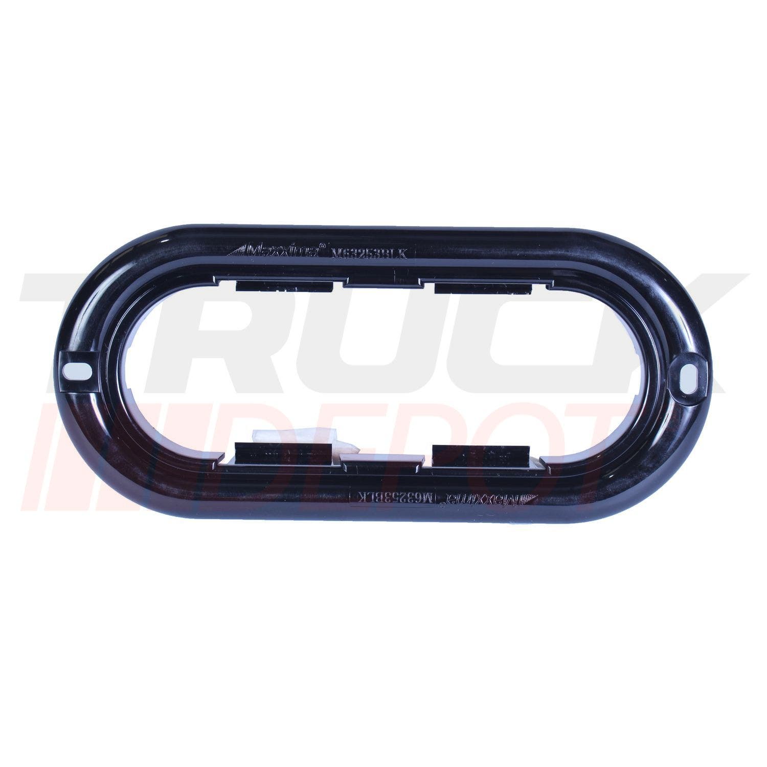 Aro ovalado de 6" stainless black