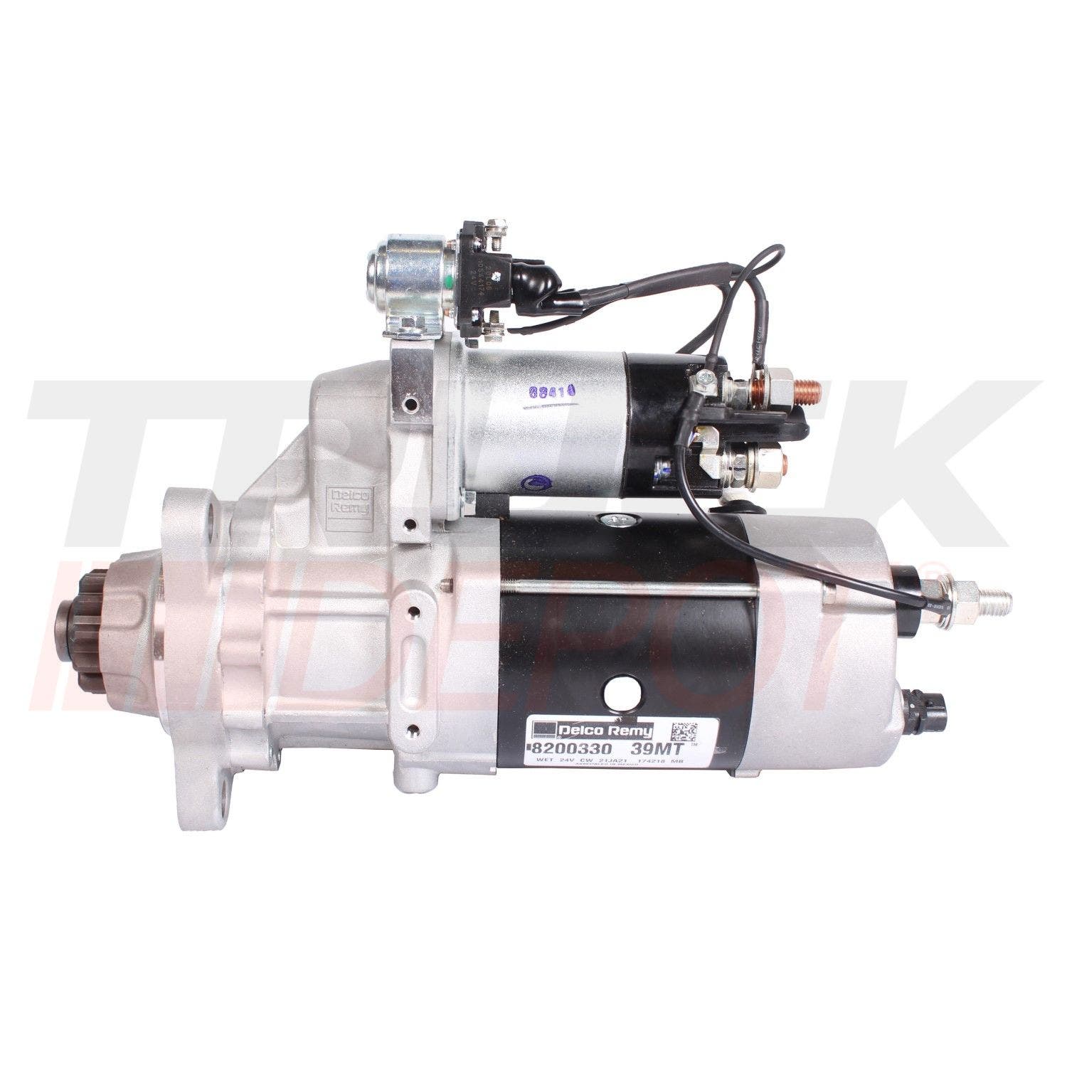 Motor de arranque 39 mt de 24V de 11 dientes
