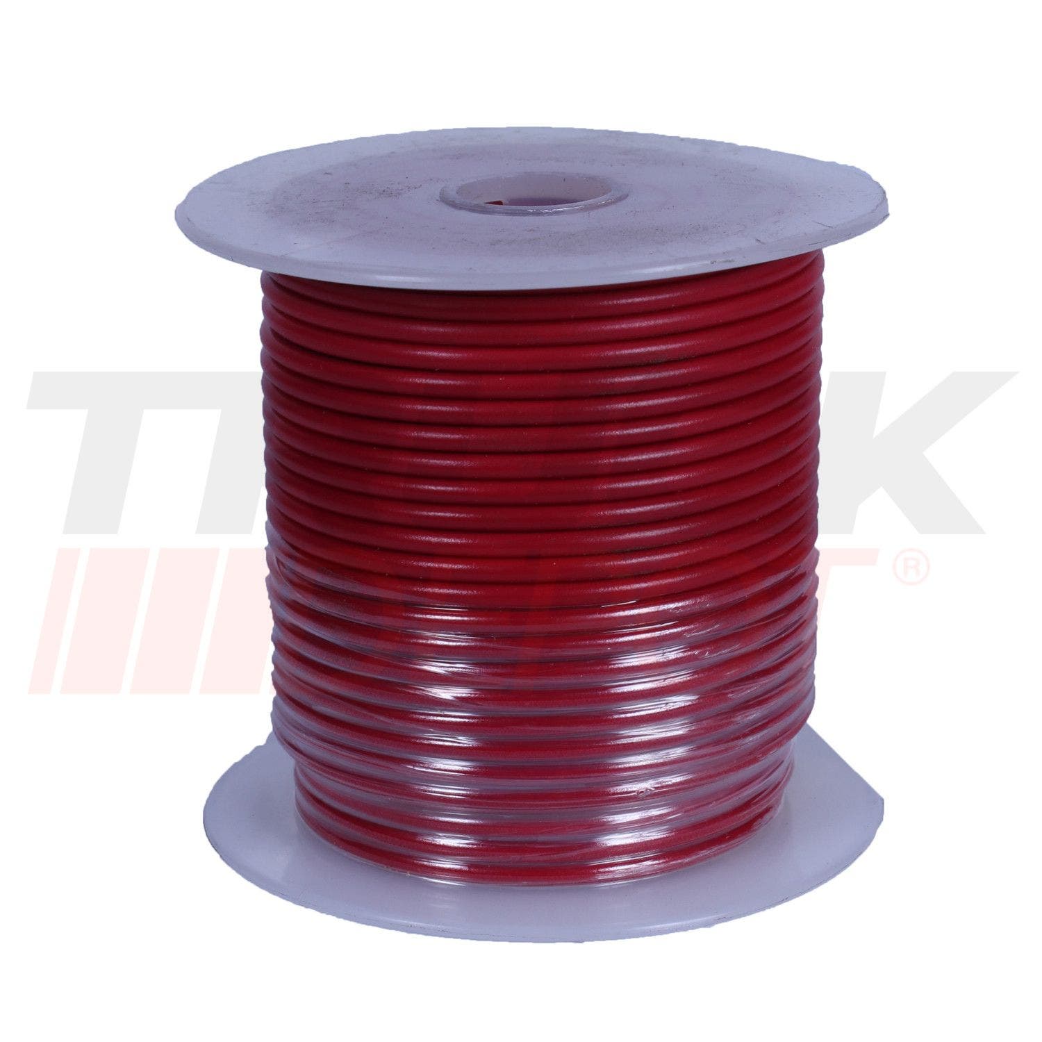 Pie de cable eléctrico #14 rojo 1x100