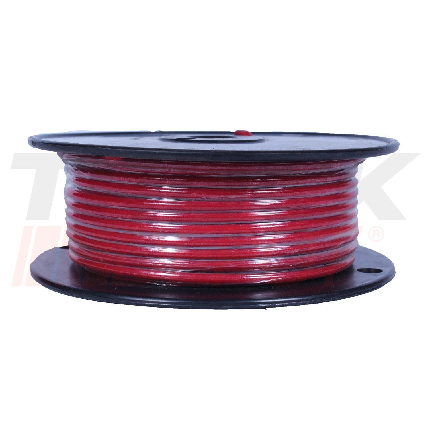 Pie de cable eléctrico #10 rojo 1x100