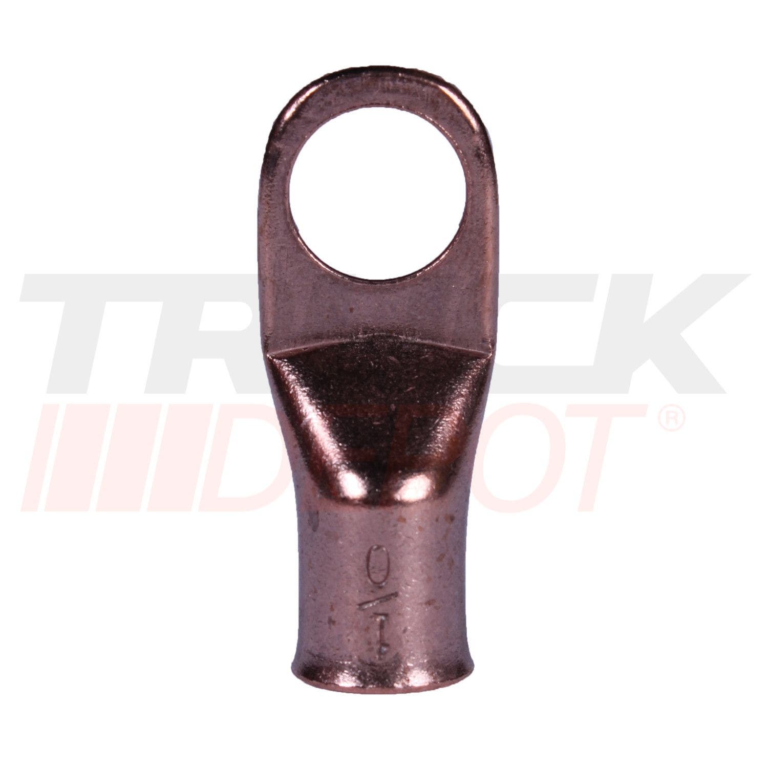 Terminal para cable de bateria 1/0 de agujero de 1/2