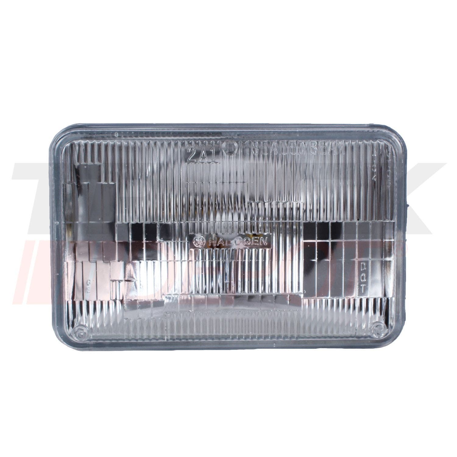 Seal Beam halogeno cuadrado H4656/12V Wagner  baja 3 espigas 2A1