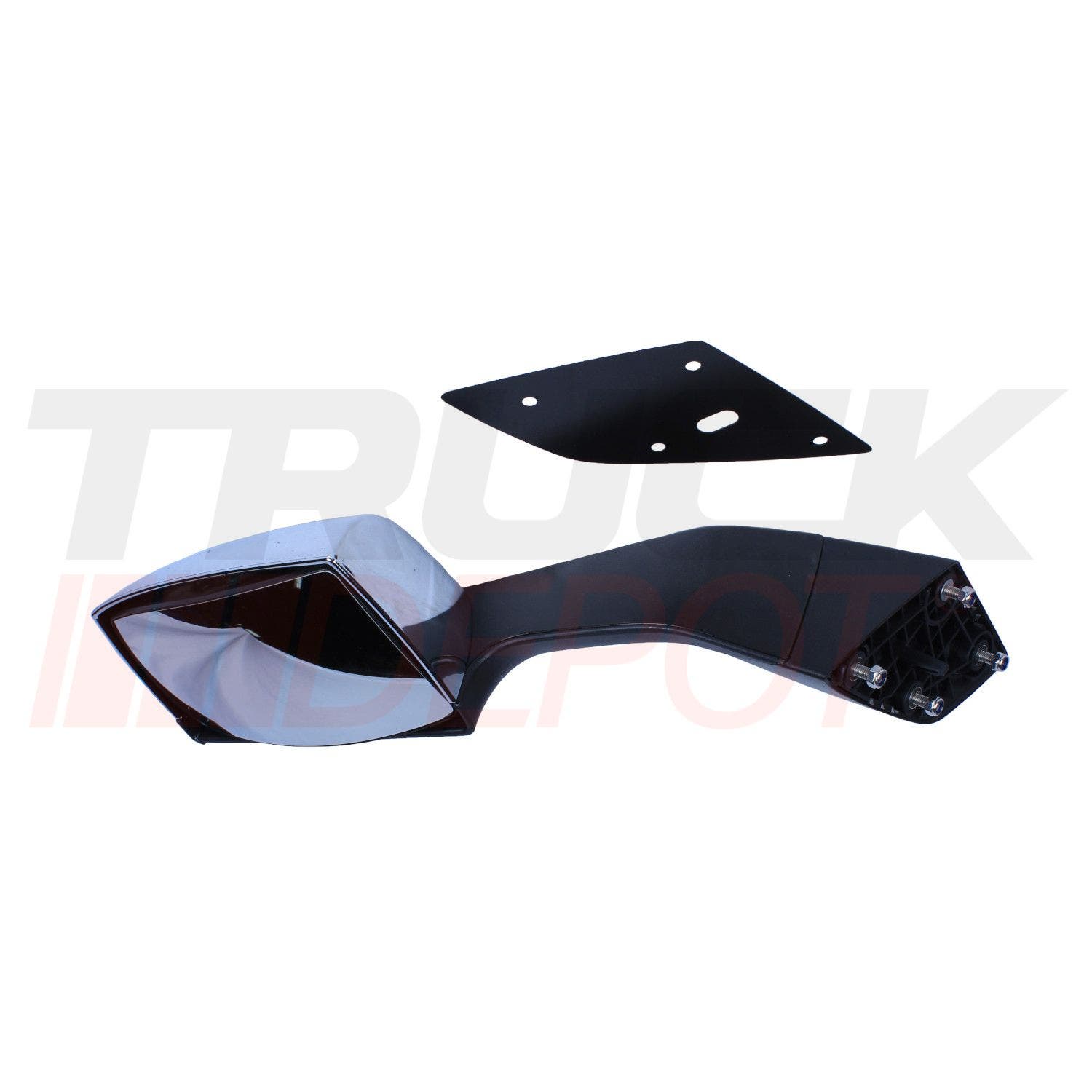 Espejo retrovisor de tono cromado para Volvo LH