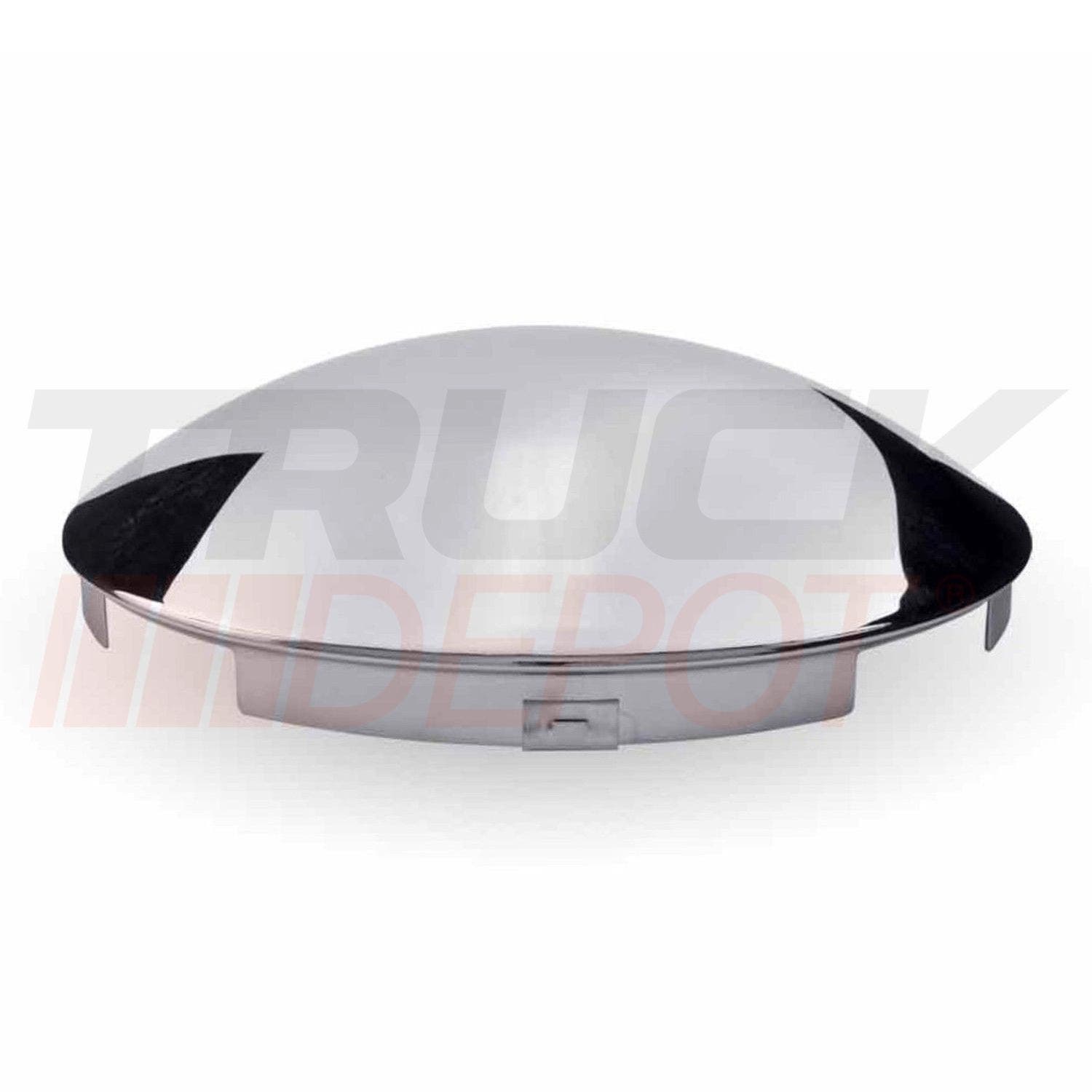 Tapadera de rueda Delantera acero inoxidable redonda - Marca TRUX