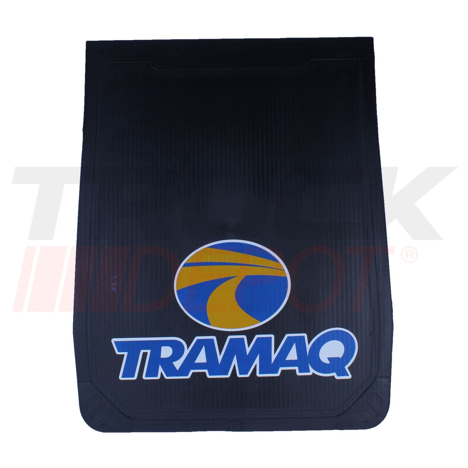 Lodera negra con logo Tramaq 24 x 30