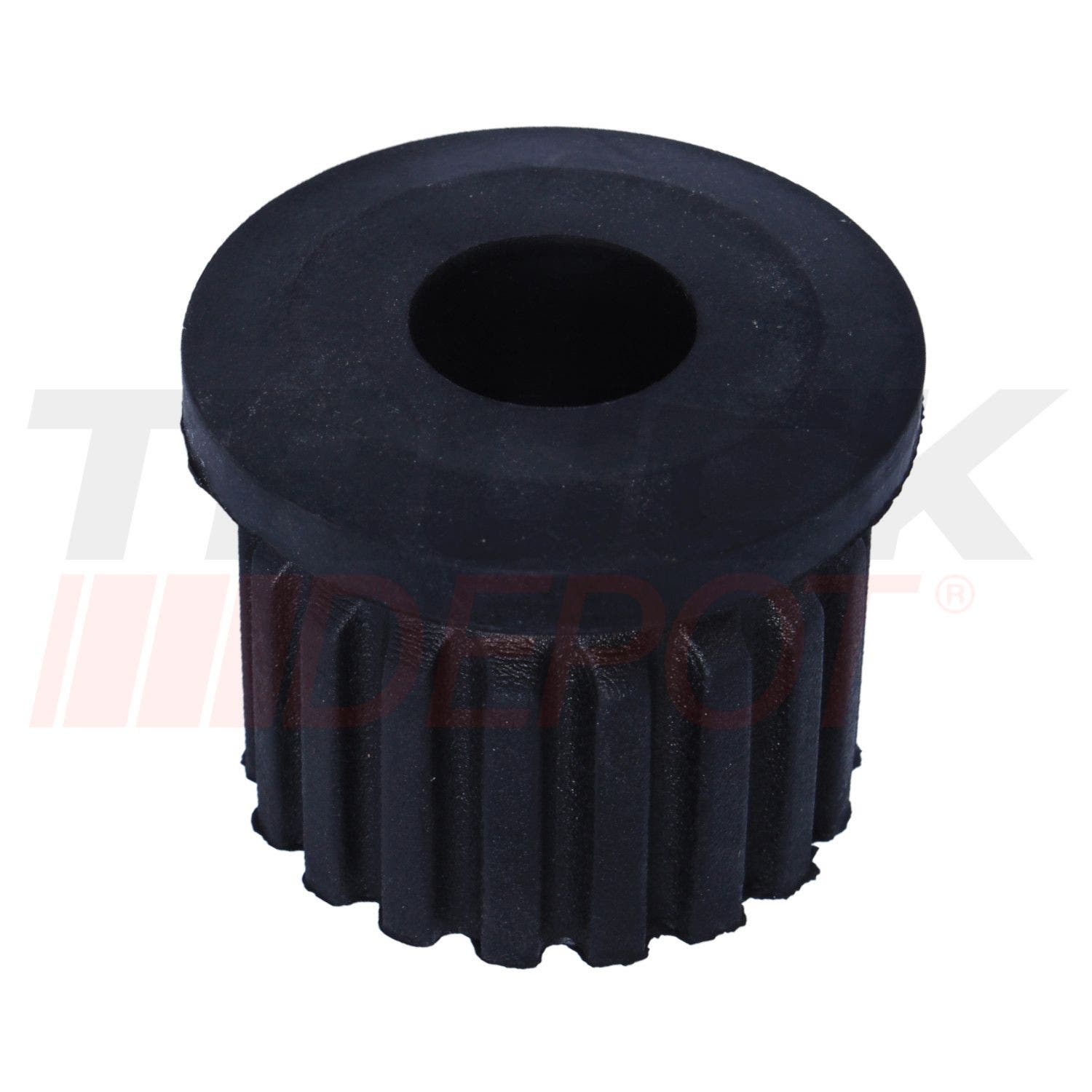 Hule para hoja de resorte Nissan 720  (canaliado) A36.30mm x A40.34mm x C17.56mm