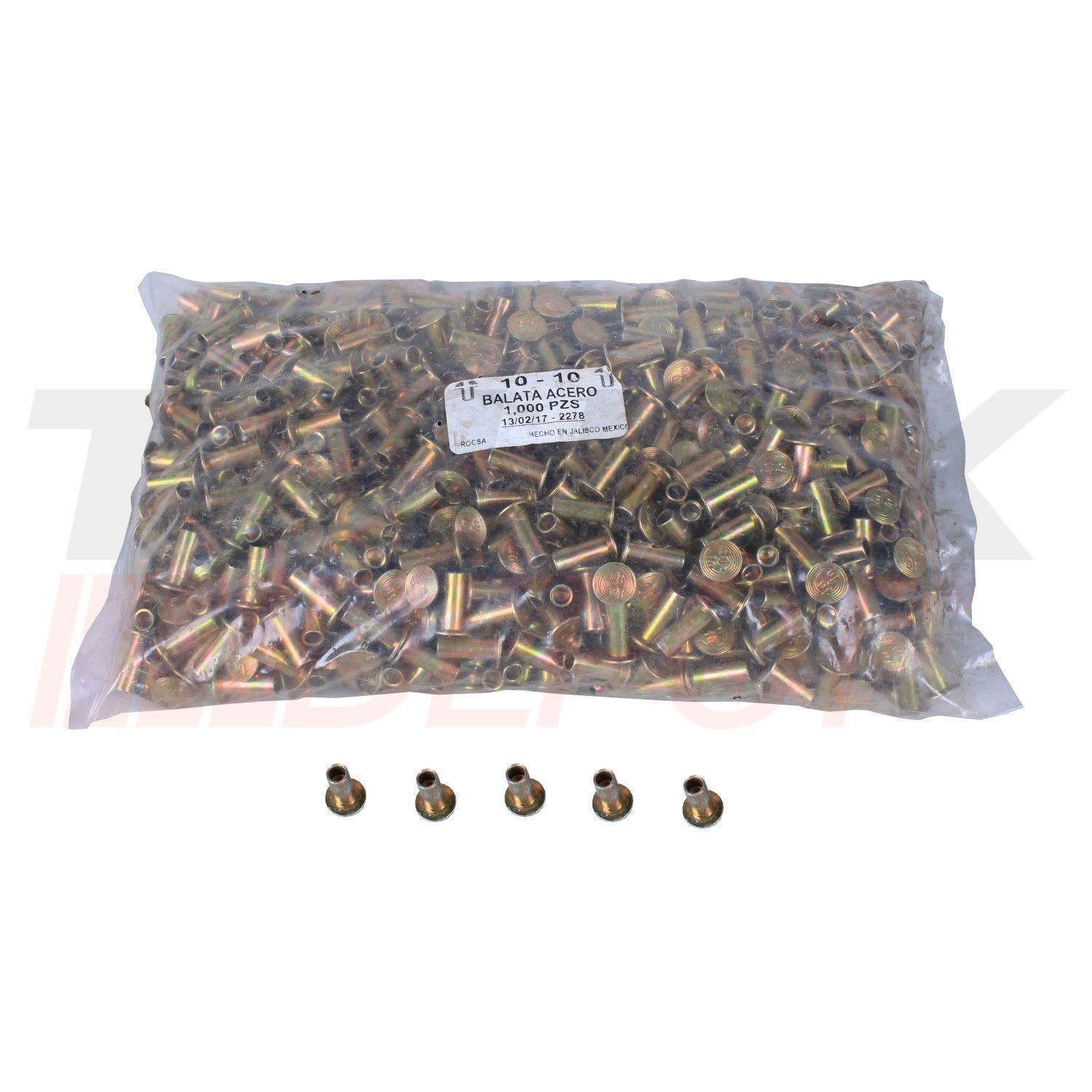 Remache para fricción 10/10 millar